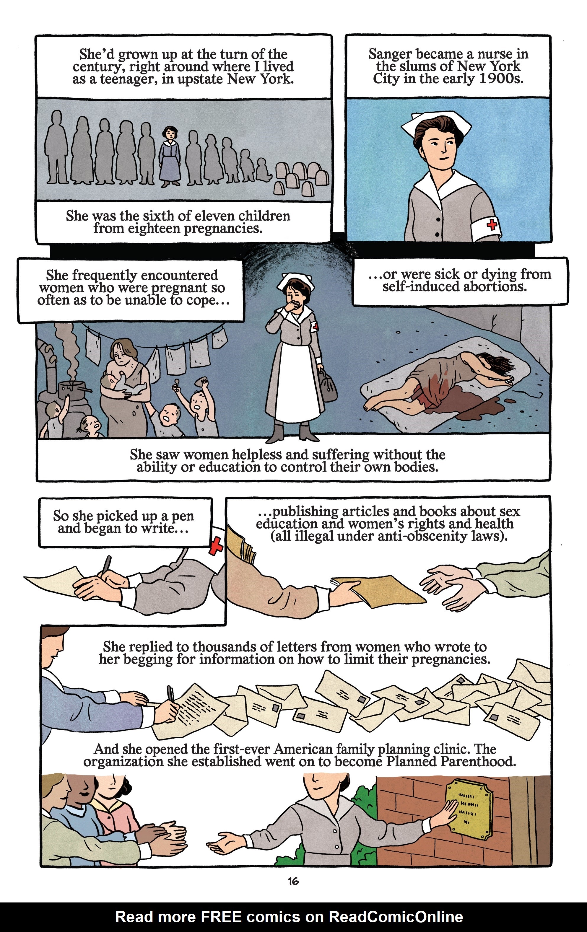 Read online Femme Magnifique: 10 Magnificent Women Who Changed the World comic -  Issue # Full - 18
