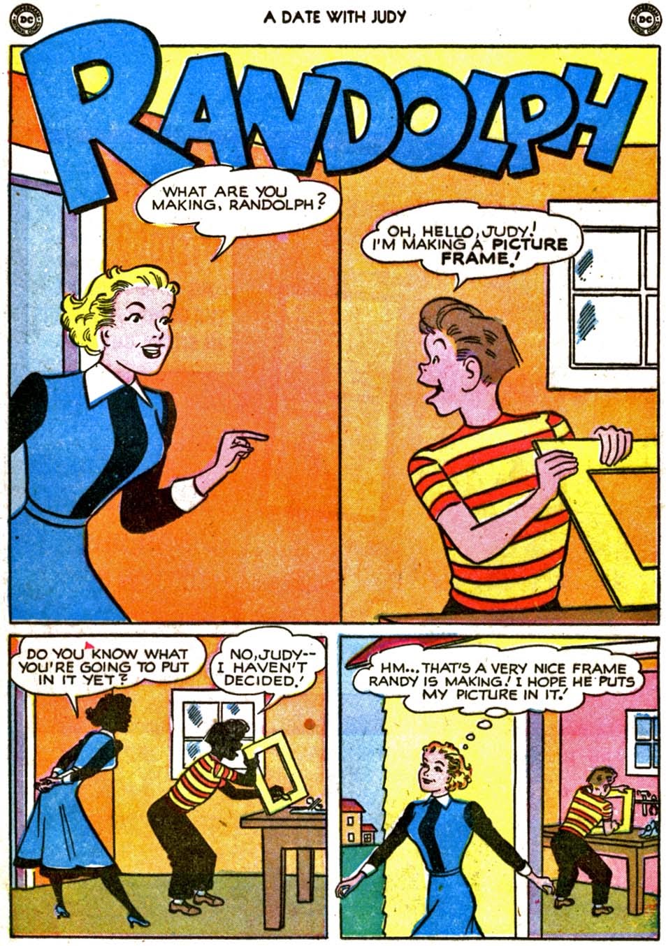 Read online A Date with Judy comic -  Issue #16 - 16