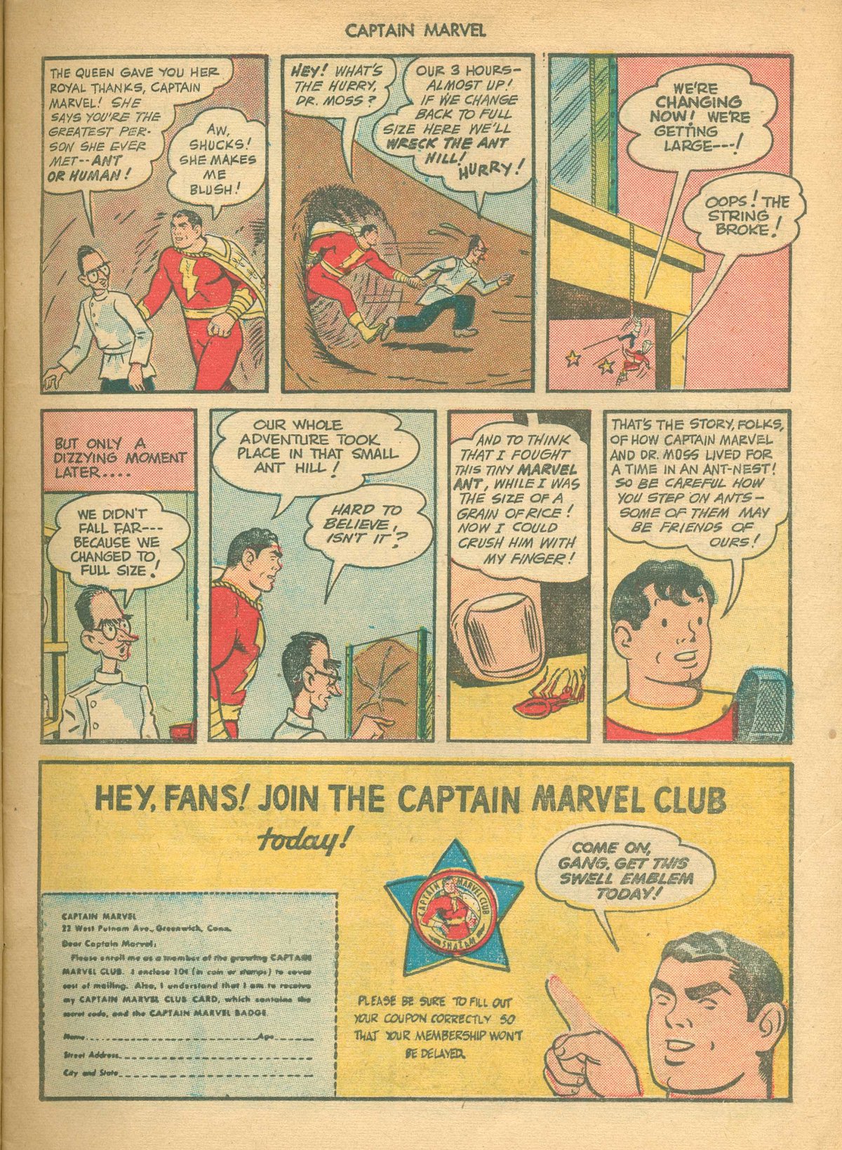 Read online Captain Marvel Adventures comic -  Issue #47 - 11