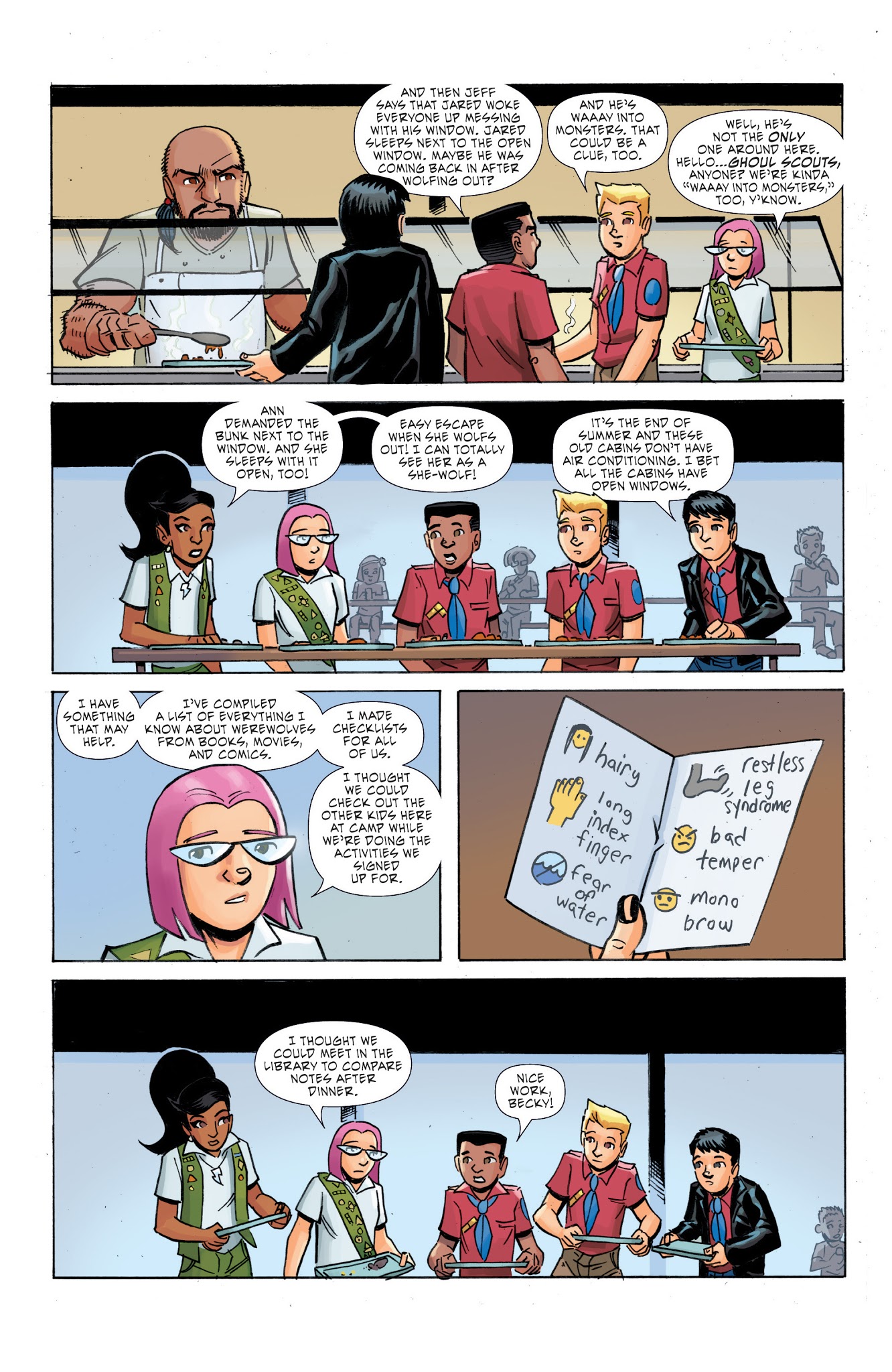 Read online Ghoul Scouts: I Was A Tweenage Werewolf! comic -  Issue #2 - 9