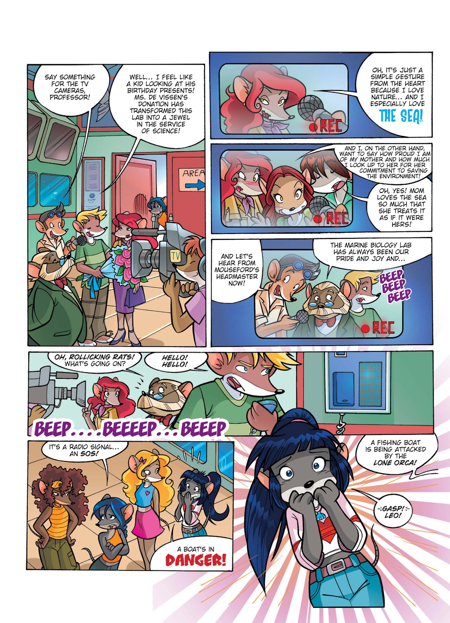 Read online Thea Stilton comic -  Issue # TPB 1 - 22