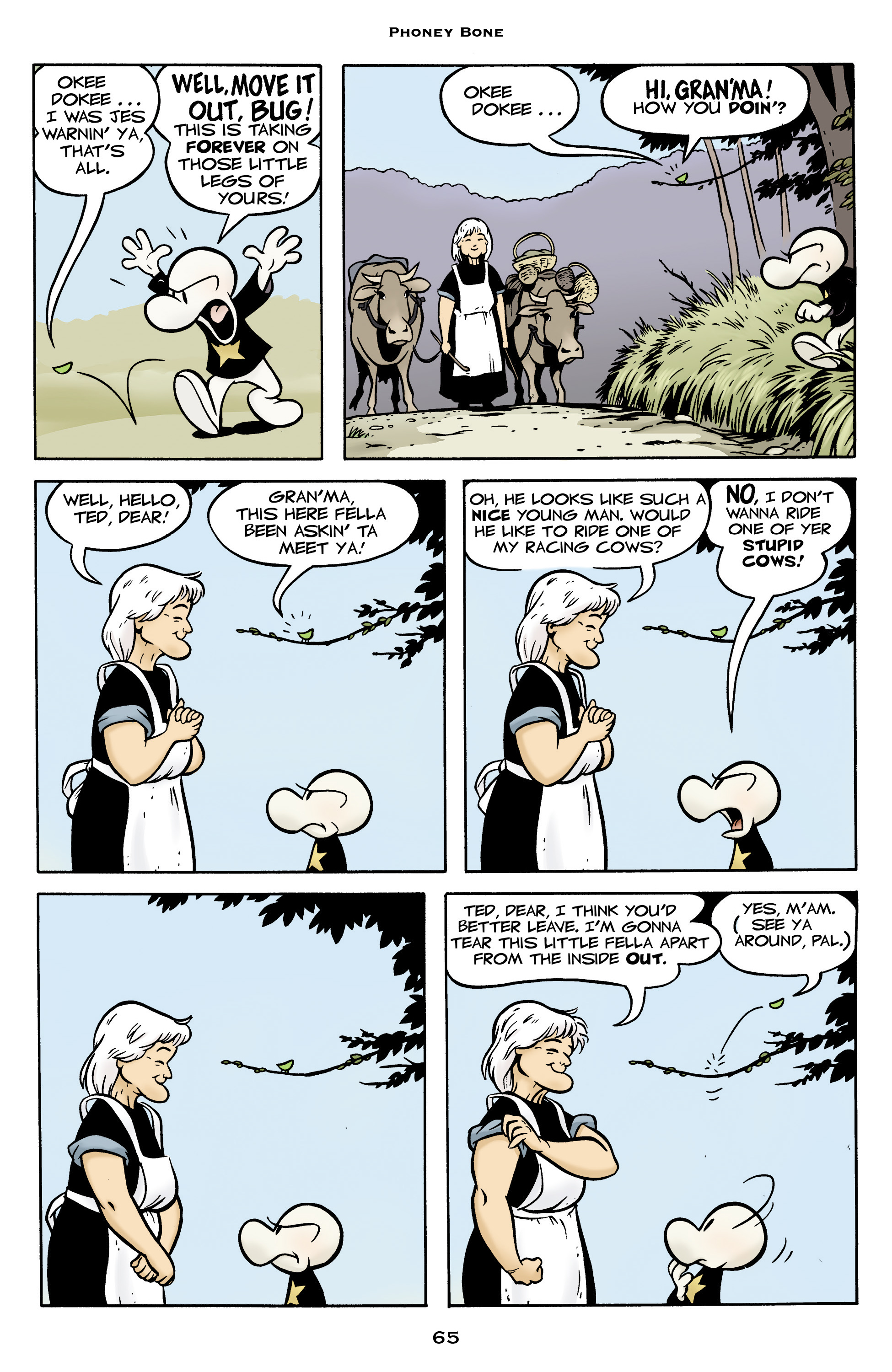 Read online Bone: Out From Boneville comic -  Issue # TPB - 65