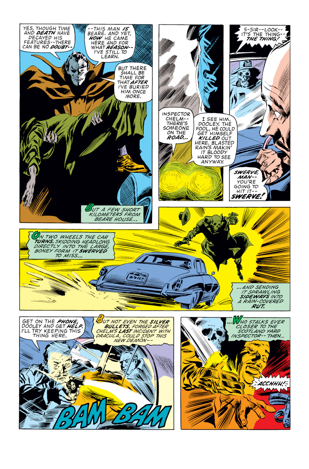Read online Tomb of Dracula (1972) comic -  Issue #16 - 16