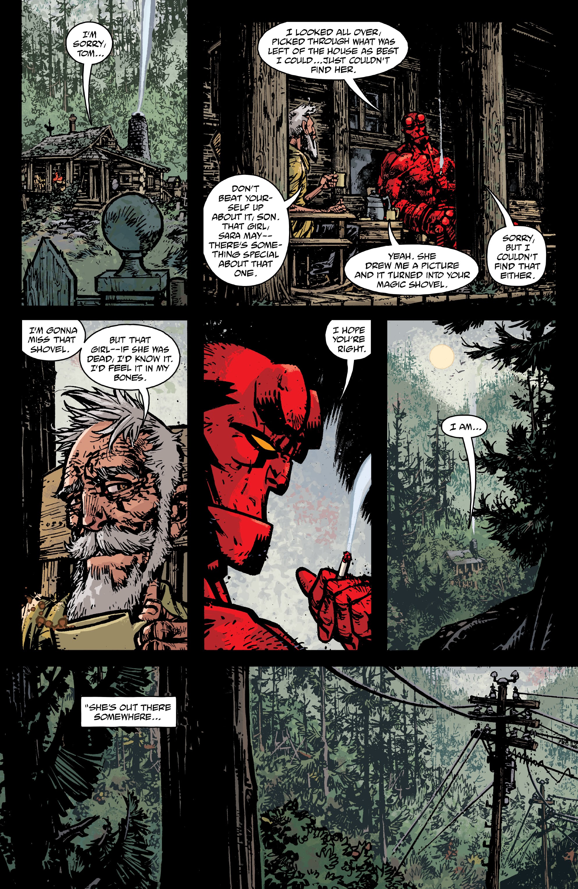 Read online Hellboy and the B.P.R.D.: The Return of Effie Kolb comic -  Issue #2 - 23