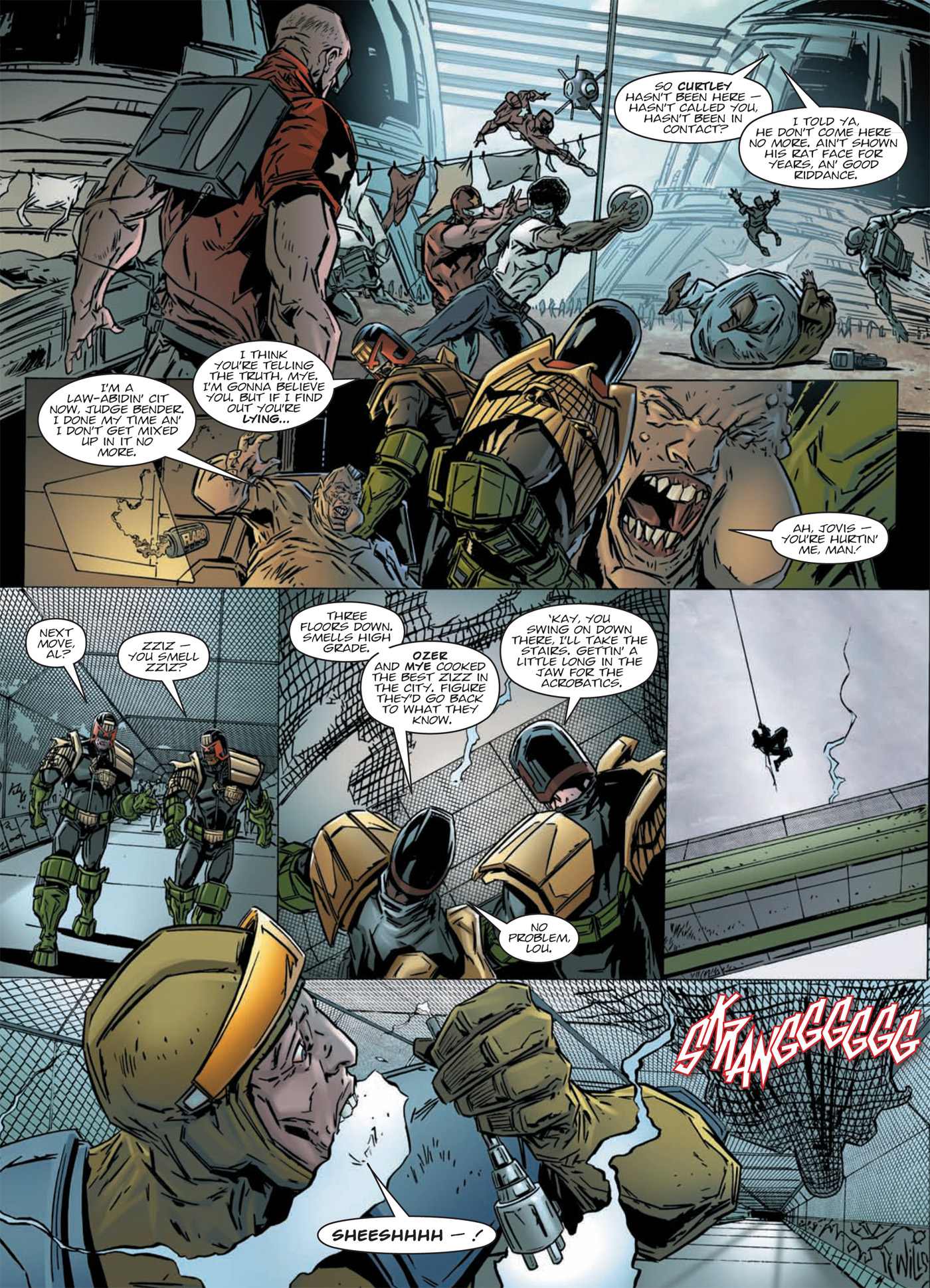 Read online Judge Dredd: Day of Chaos: Fallout comic -  Issue # TPB (Part 3) - 14