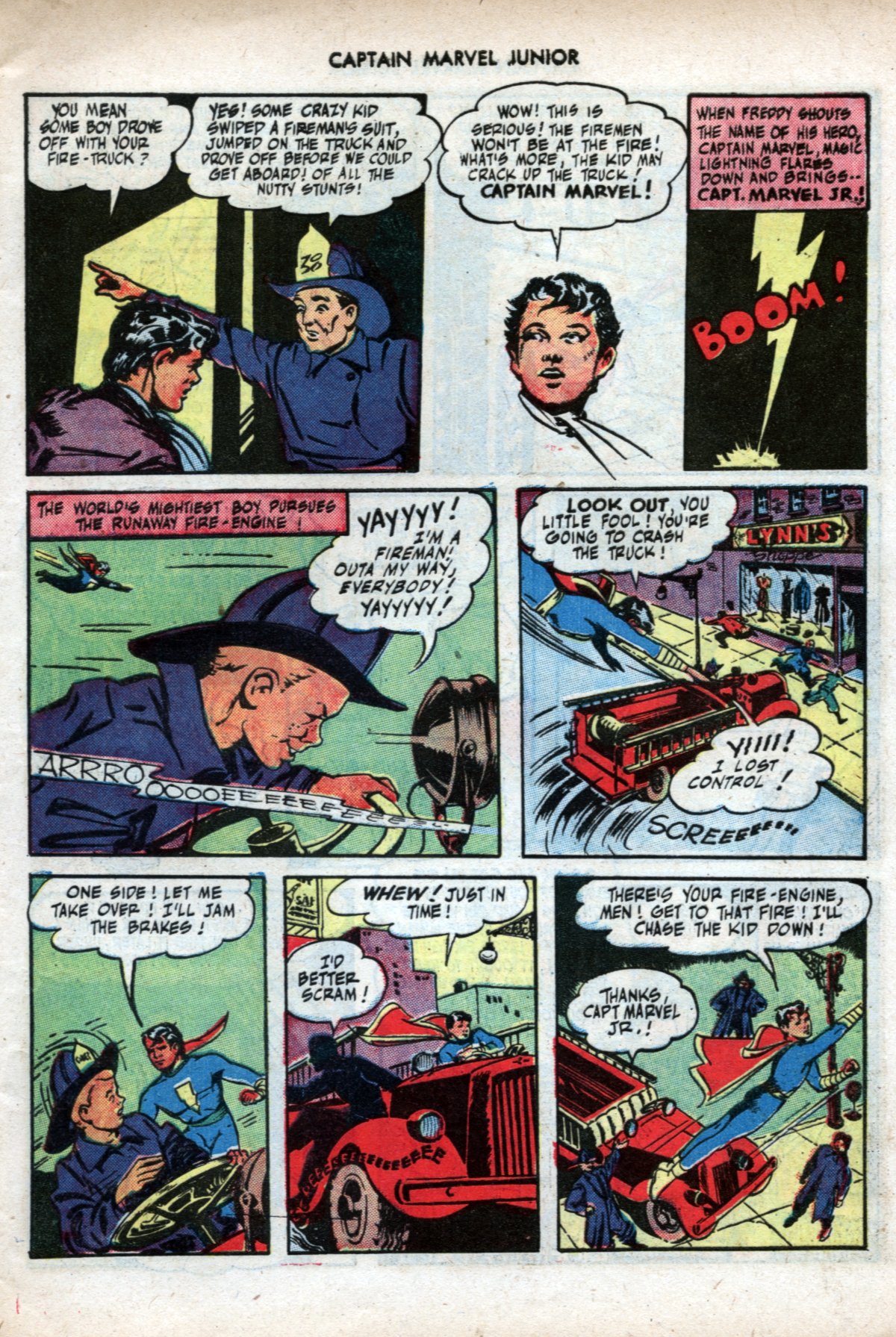 Read online Captain Marvel, Jr. comic -  Issue #40 - 5