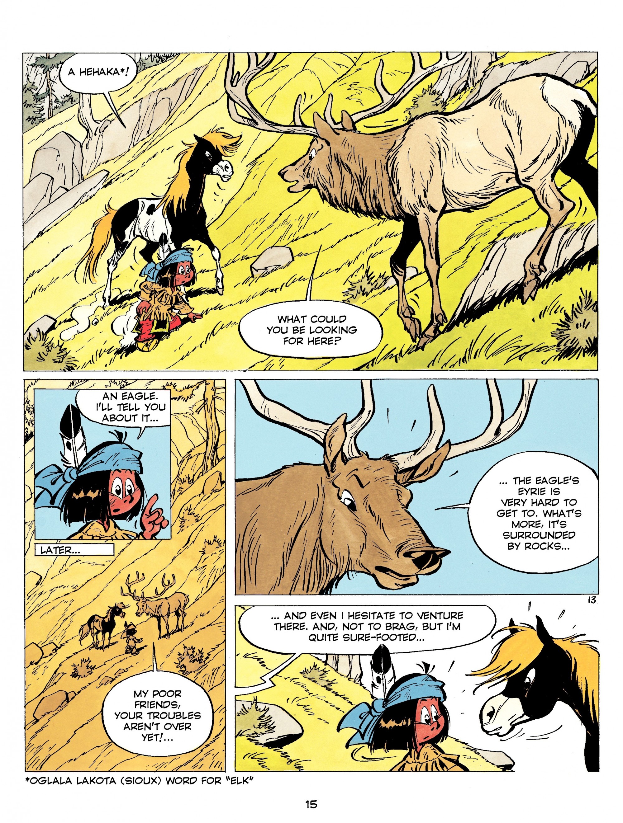 Read online Yakari comic -  Issue #8 - 15