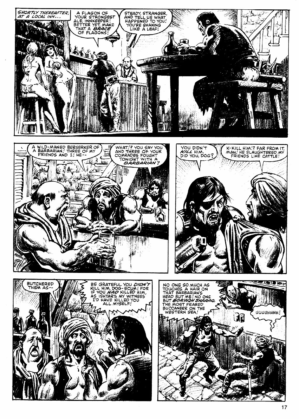Read online The Savage Sword Of Conan comic -  Issue #83 - 17