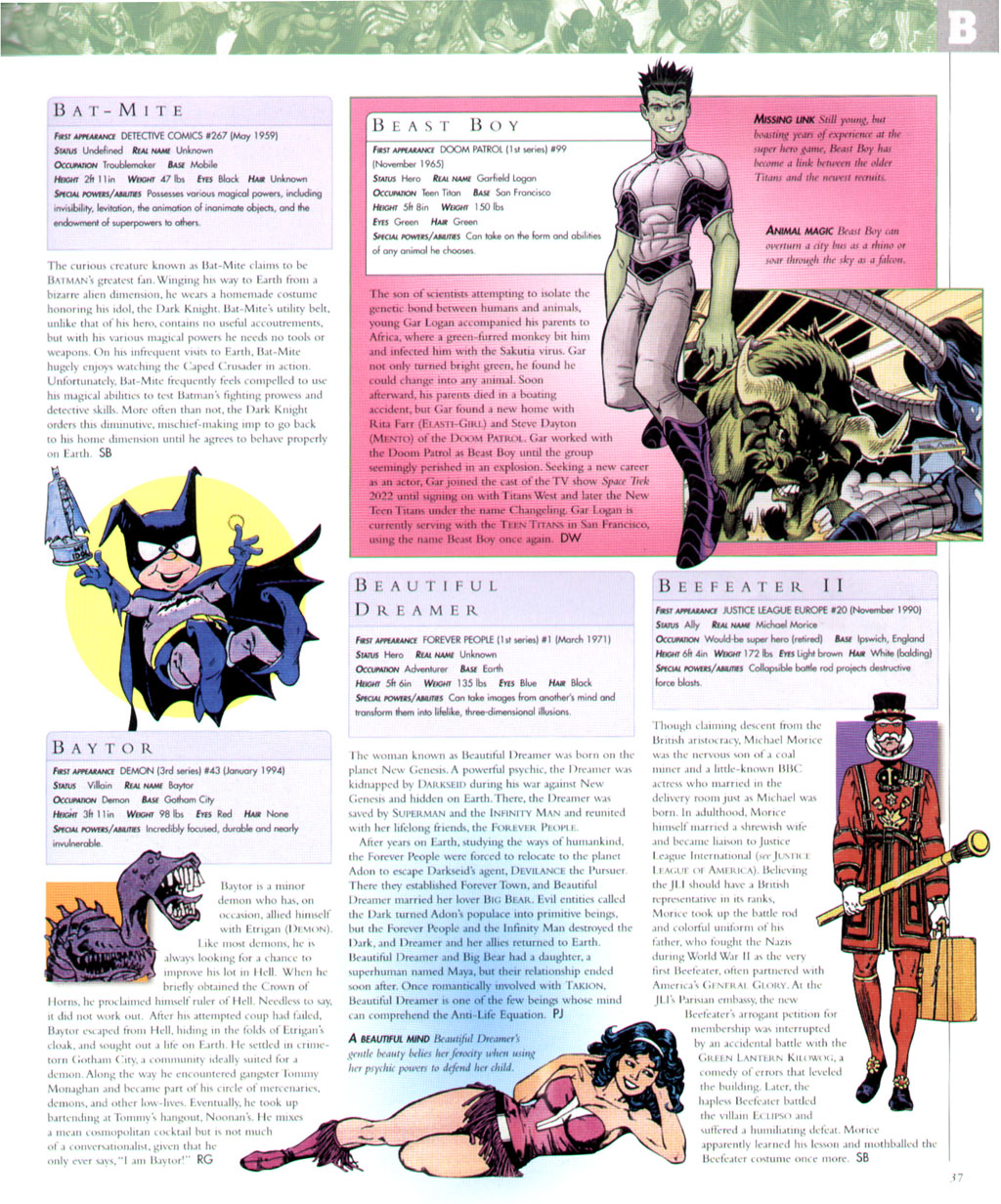 Read online The DC Comics Encyclopedia comic -  Issue # TPB 1 - 39