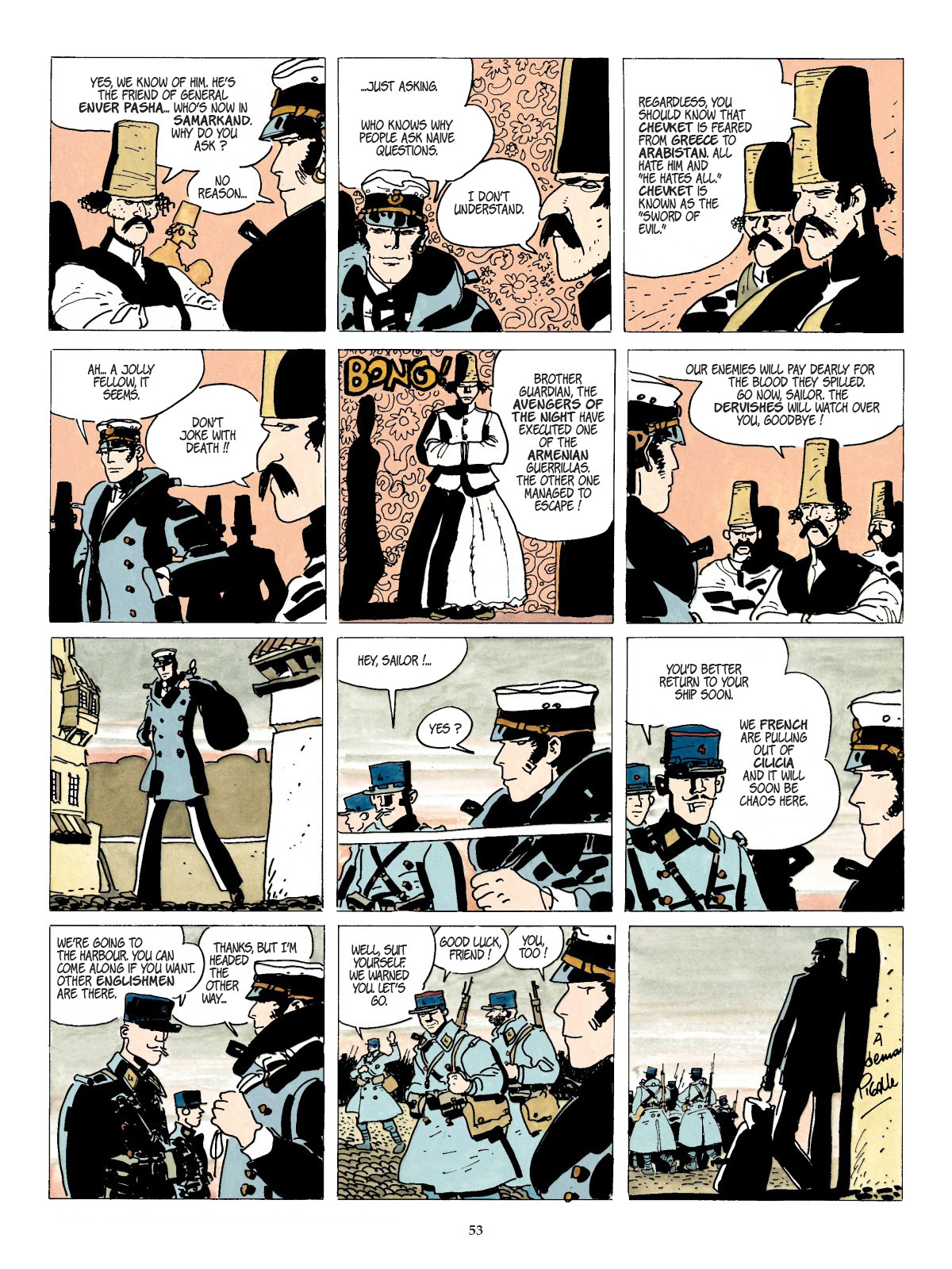 Read online Corto Maltese comic -  Issue # TPB 11 - 56