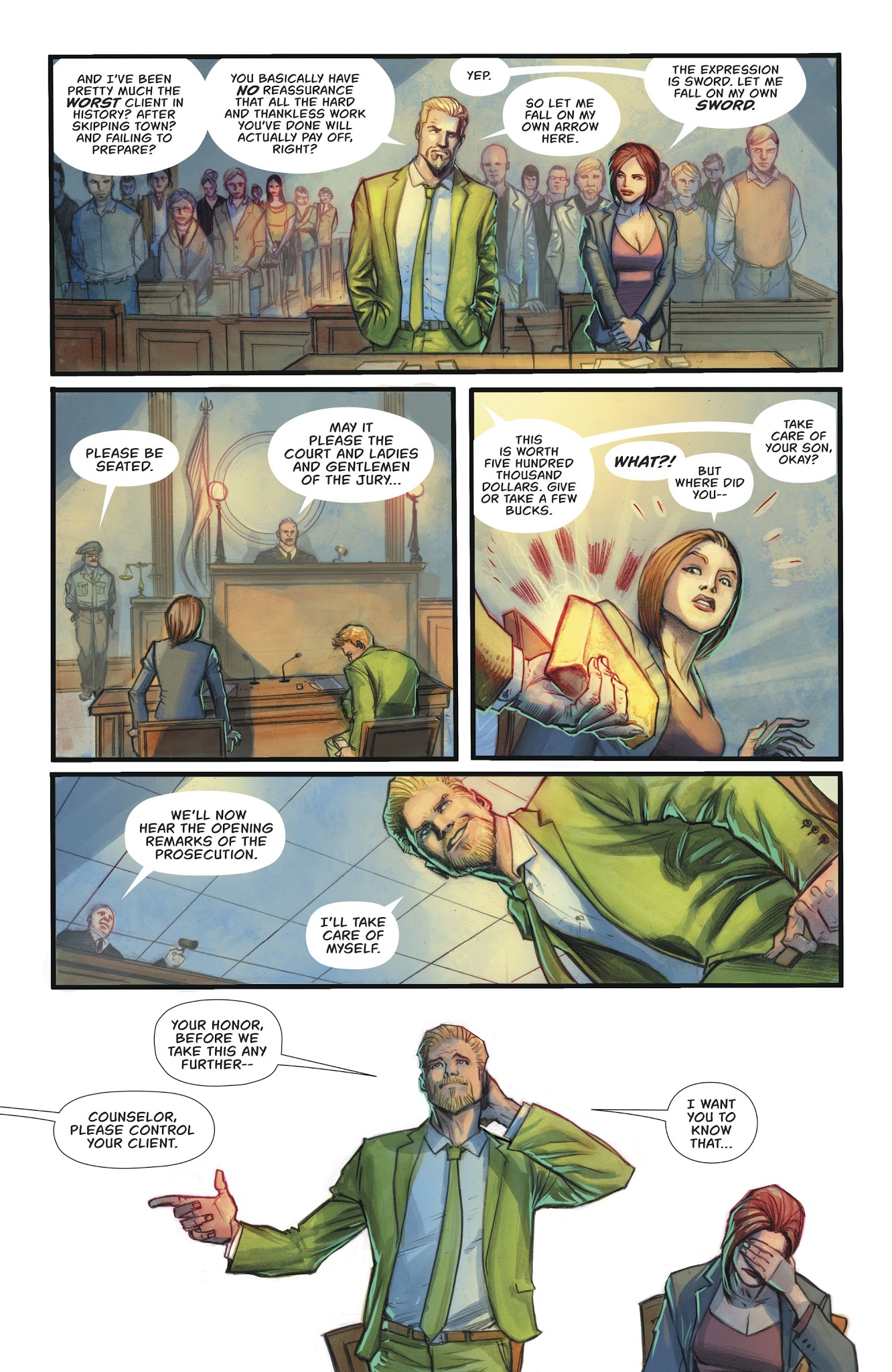 Read online Green Arrow (2016) comic -  Issue #38 - 6