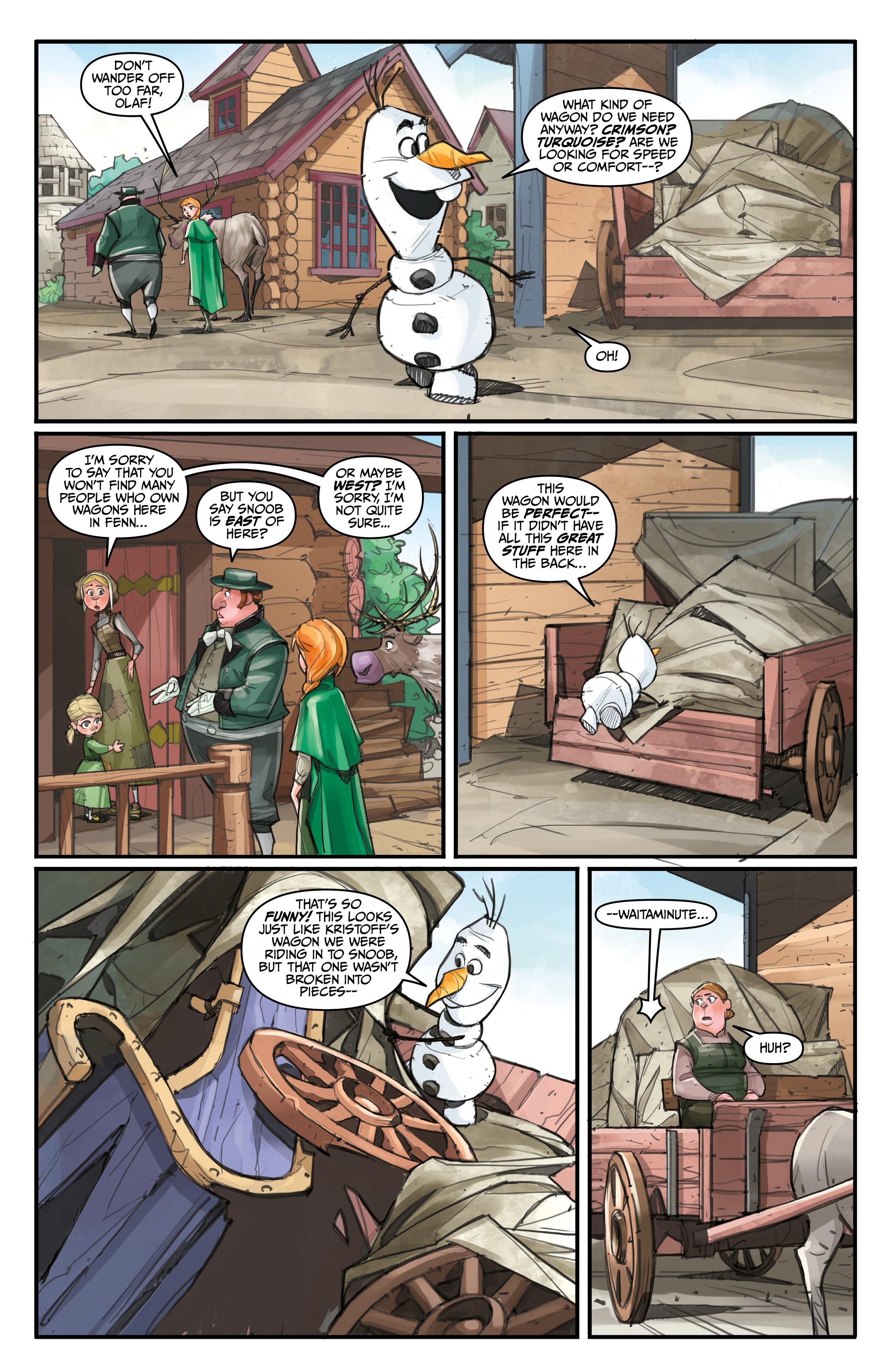 Read online Disney Frozen: Reunion Road comic -  Issue #2 - 10