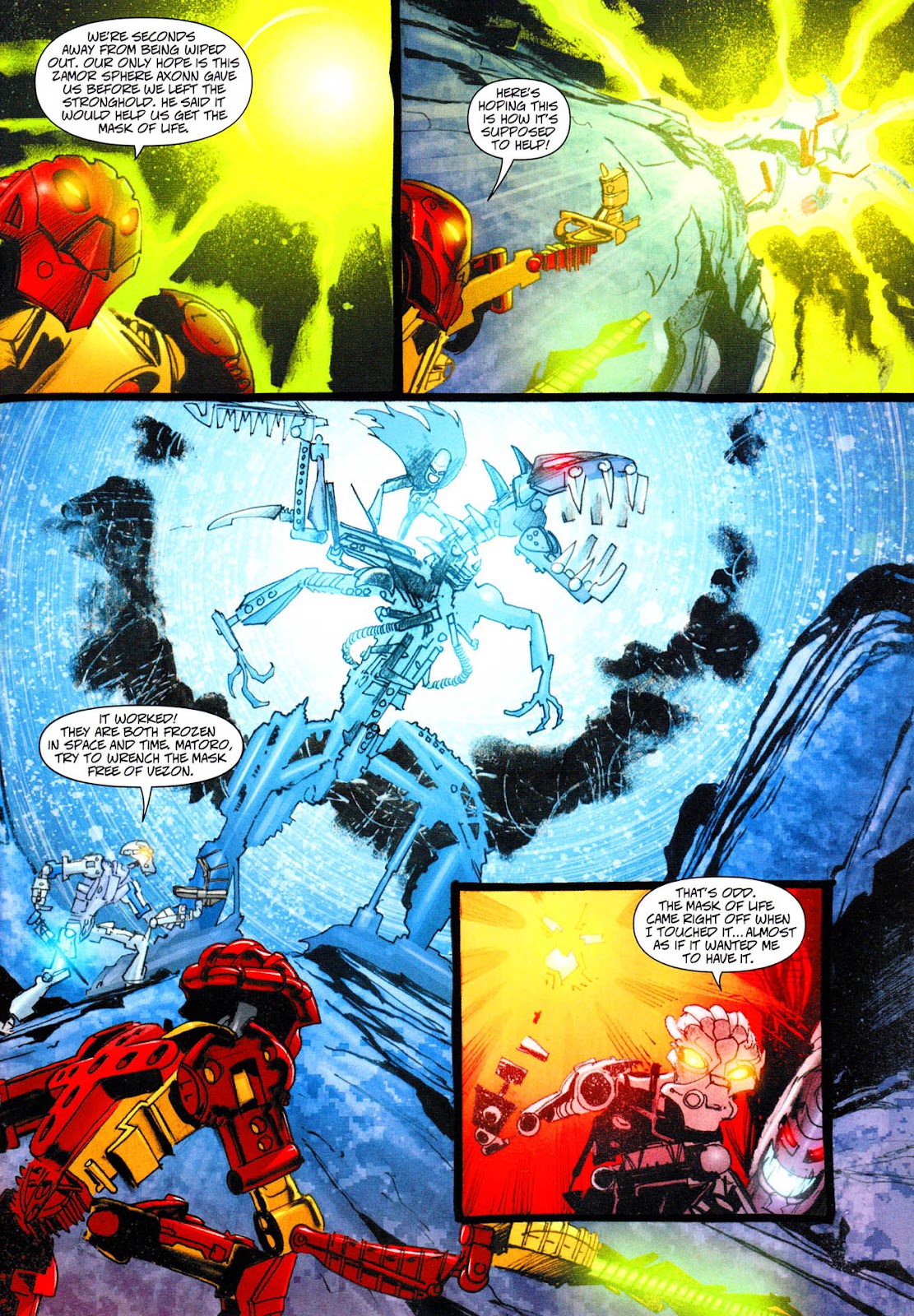 Read online Bionicle Ignition comic Issue 5
