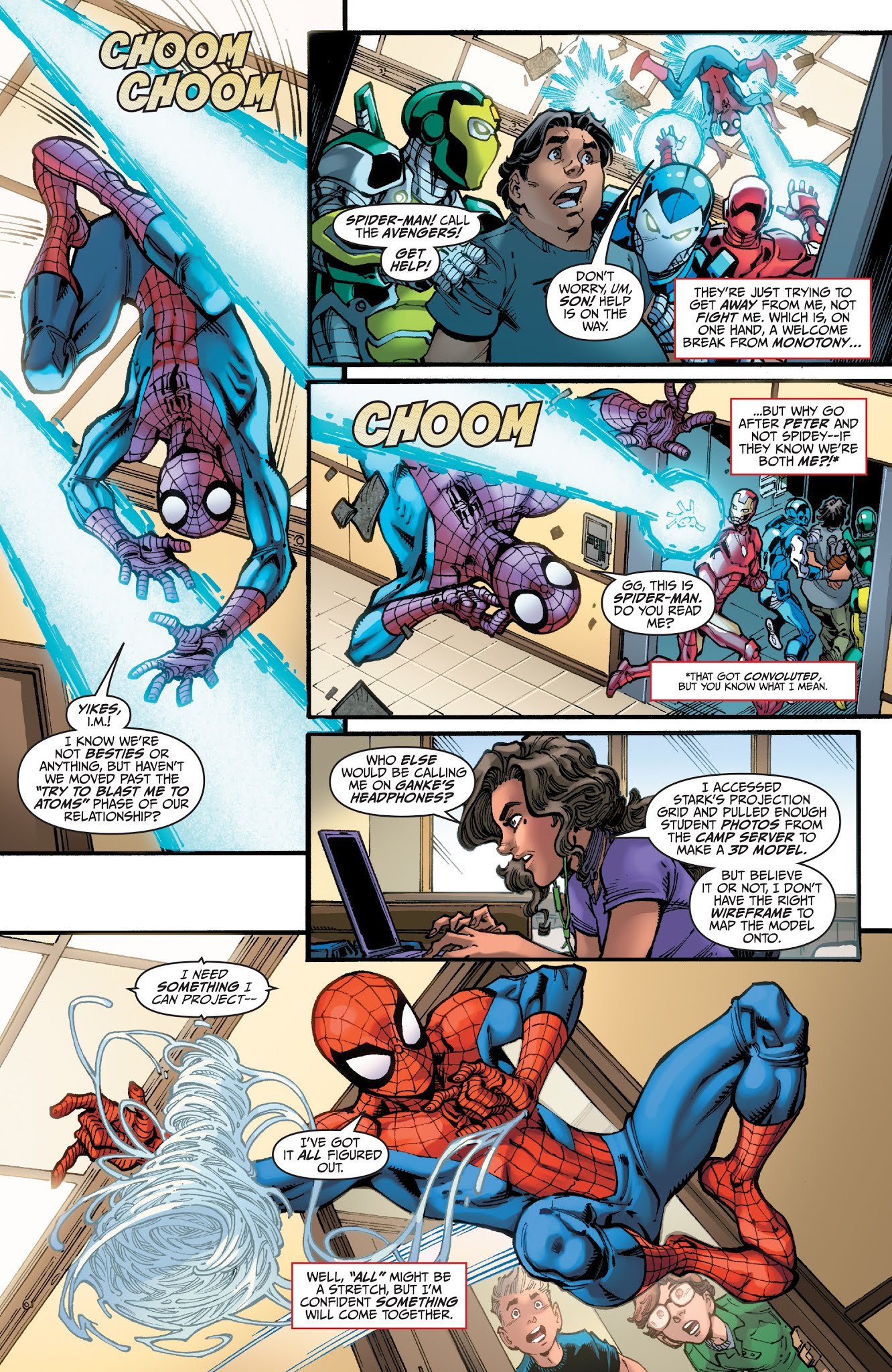 Read online Spidey: School's Out comic -  Issue #6 - 8