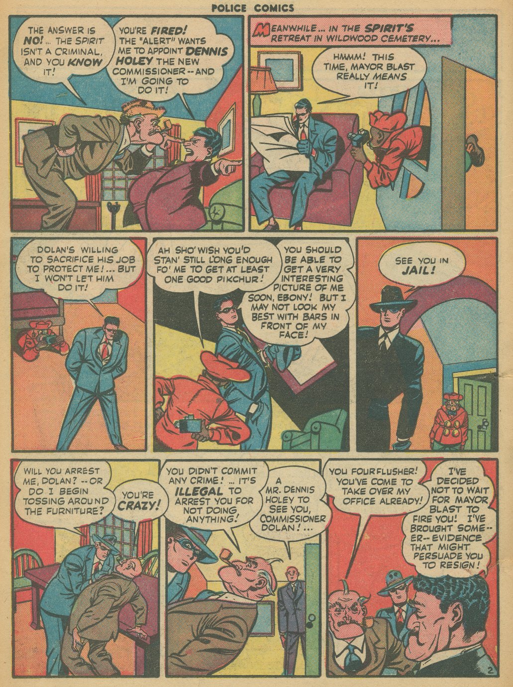 Read online Police Comics comic -  Issue #52 - 31