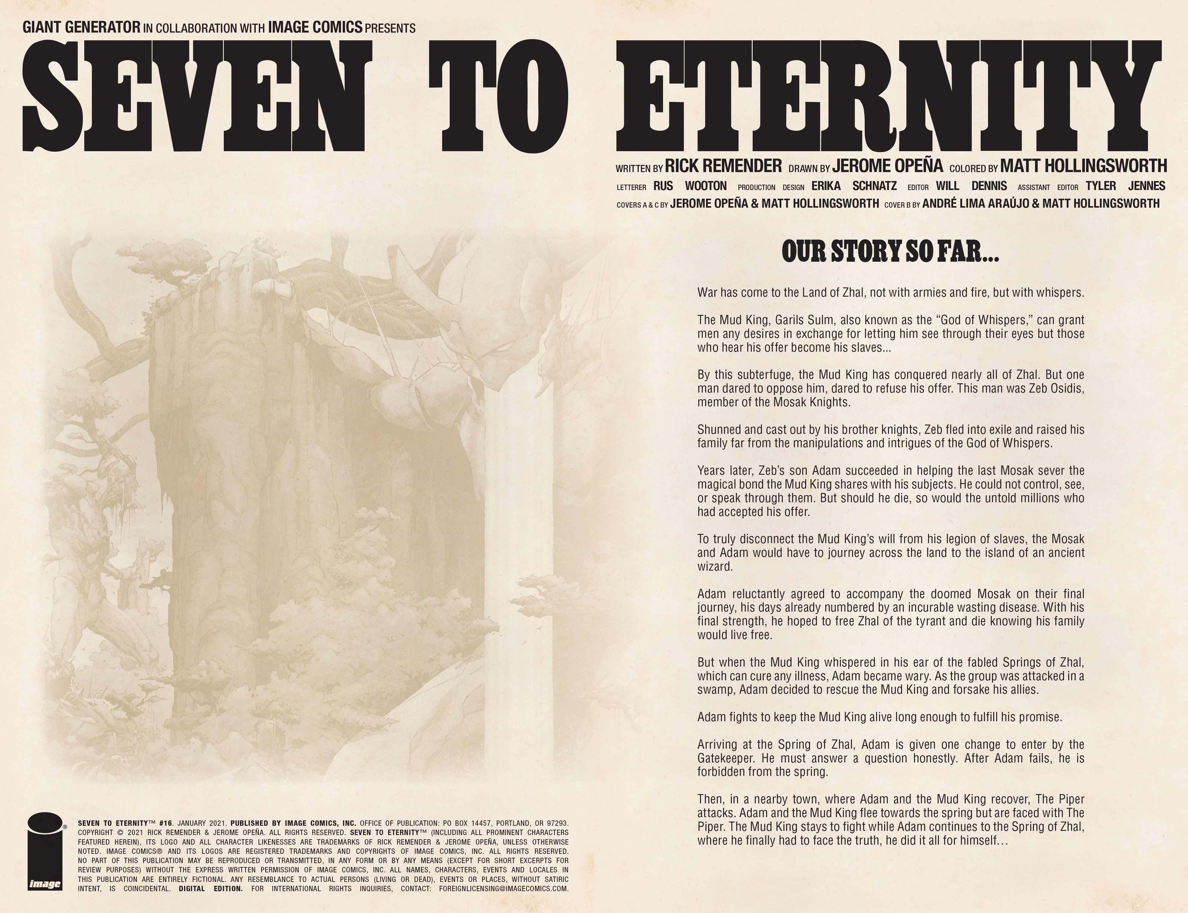 Read online Seven To Eternity comic -  Issue #16 - 2