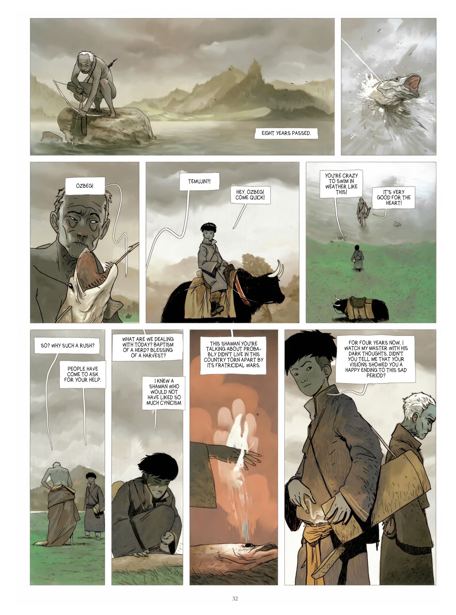 Read online Temujin comic -  Issue #1 - 34