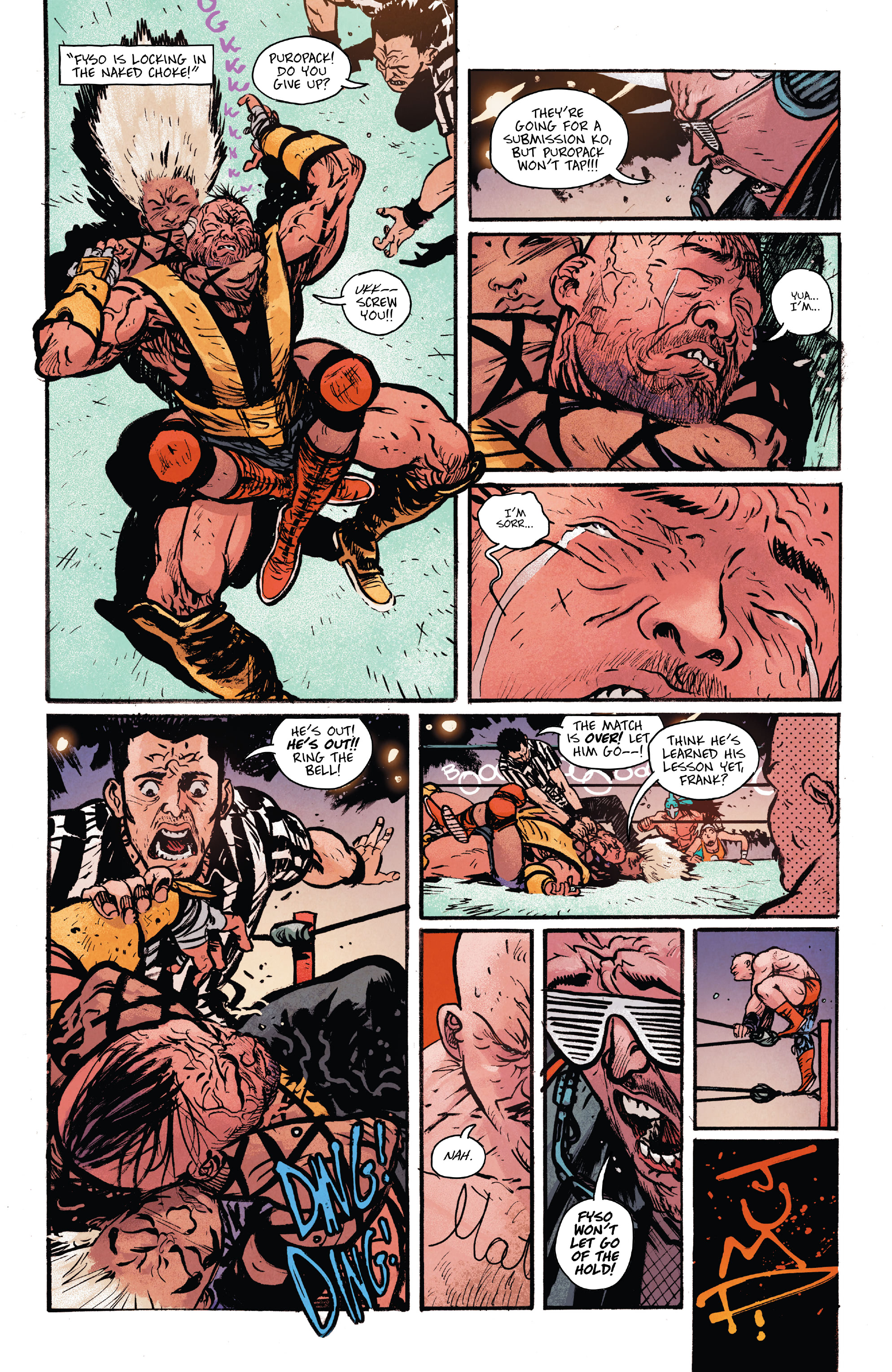 Read online Do a Powerbomb comic -  Issue #4 - 23