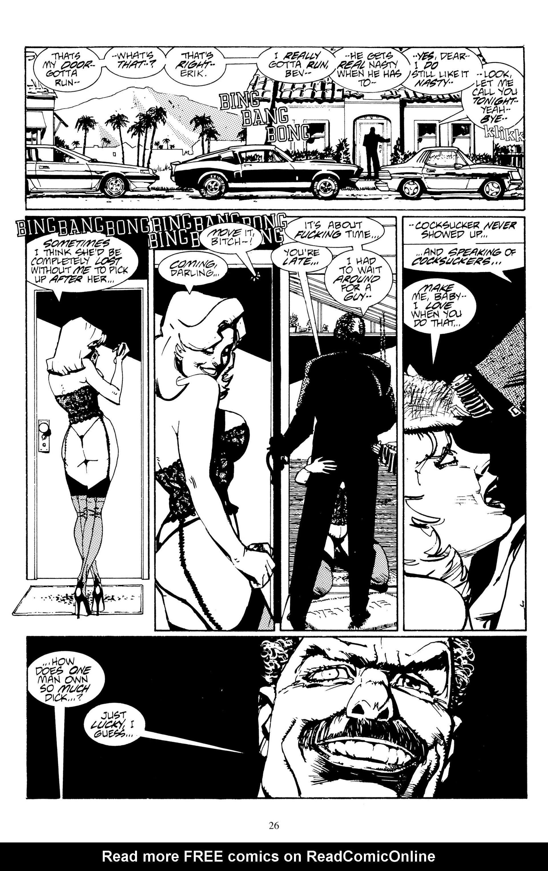 Read online Black Kiss comic -  Issue # TPB - 27