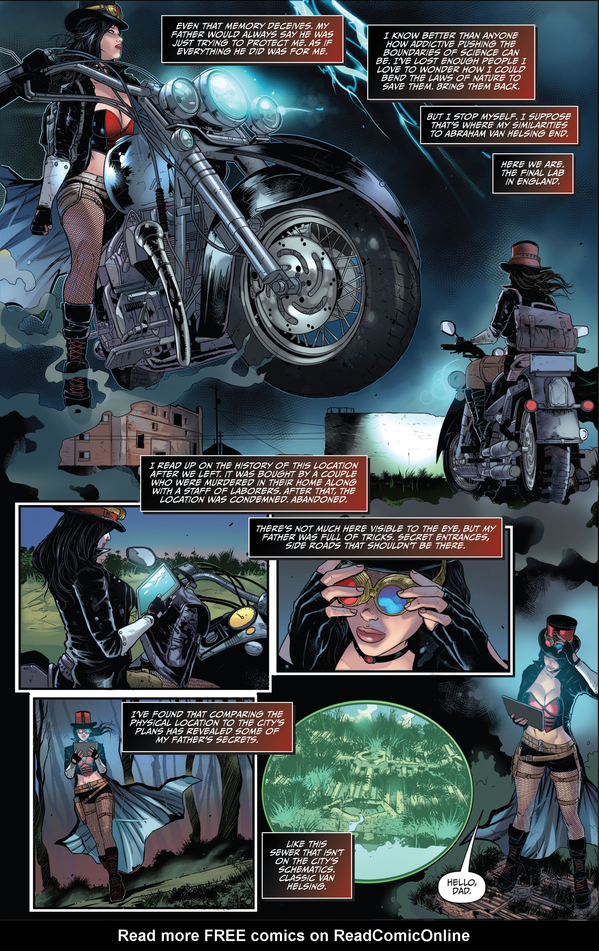 Read online Van Helsing: Deadly Alchemy comic -  Issue # Full - 9