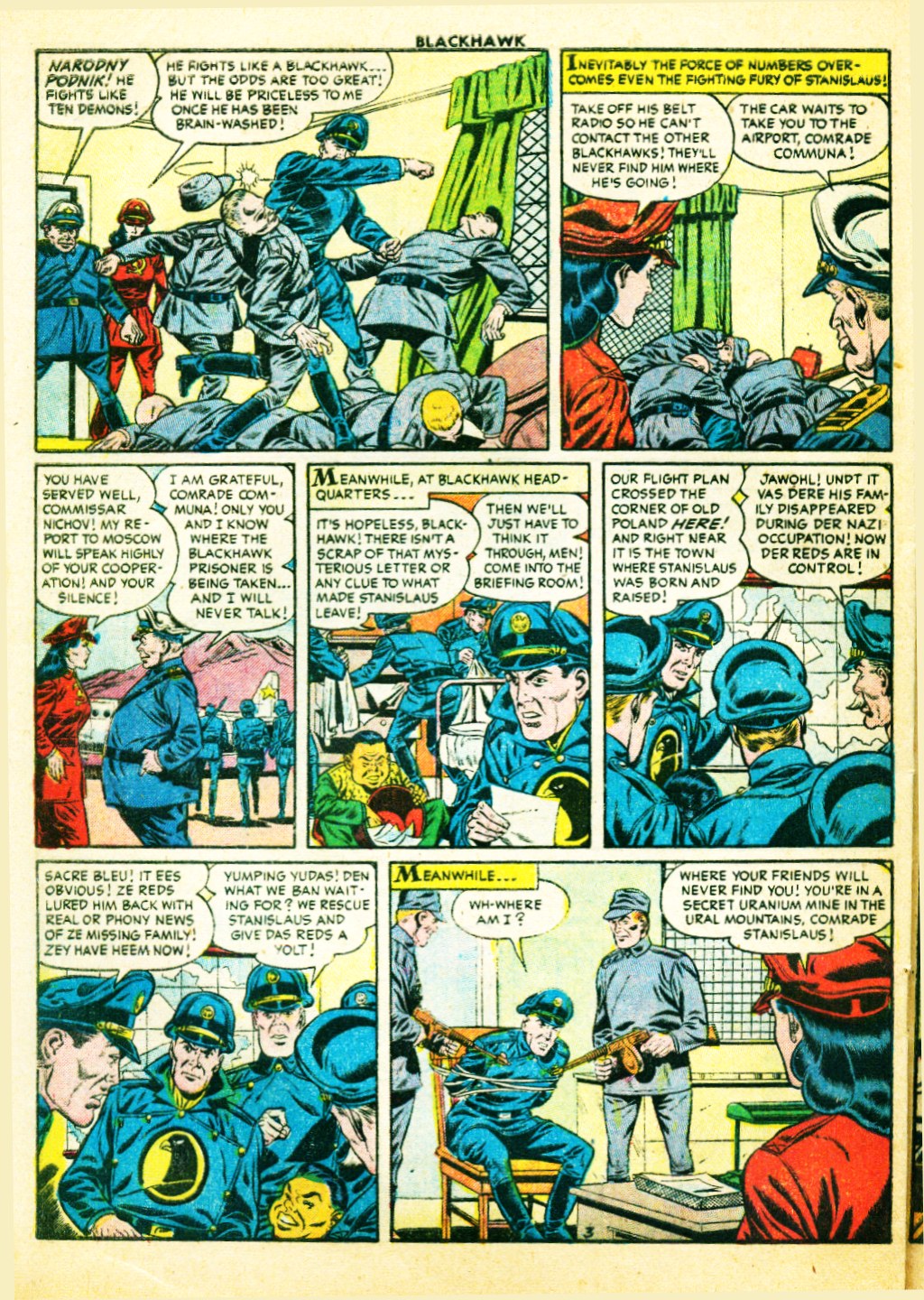 Read online Blackhawk (1957) comic -  Issue #97 - 28