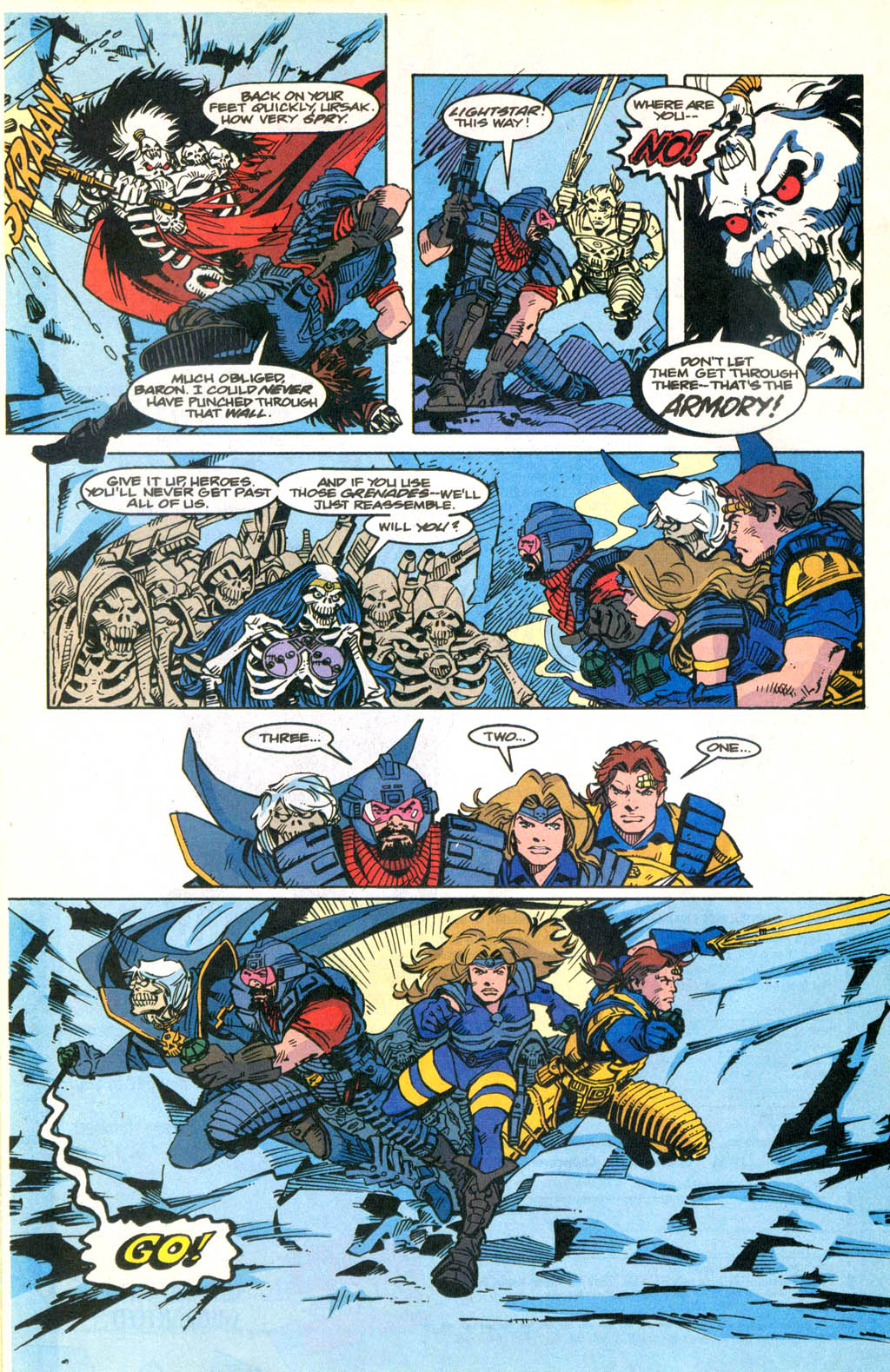 Read online Skeleton Warriors comic -  Issue #2 - 19