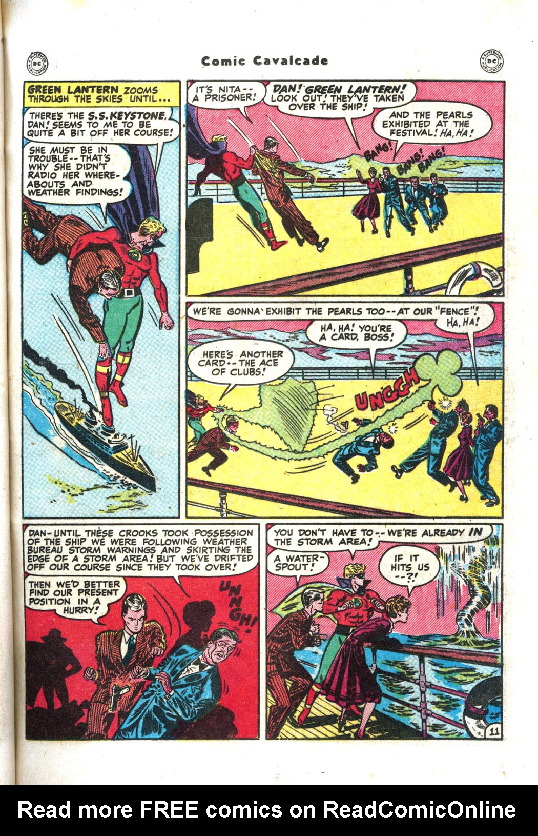 Read online Comic Cavalcade comic -  Issue #26 - 37