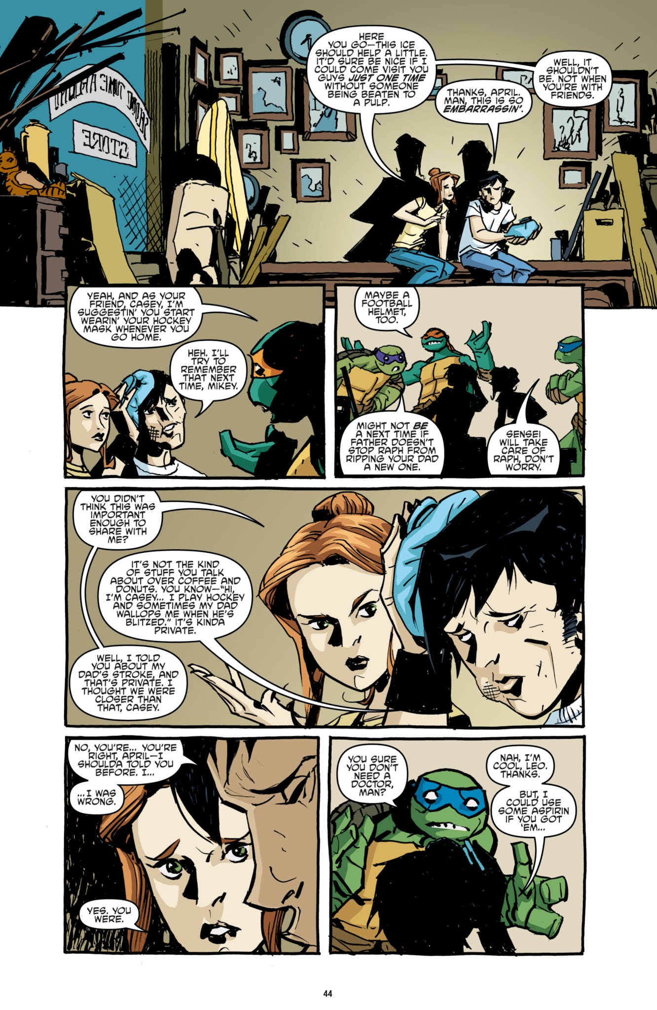 Read online Teenage Mutant Ninja Turtles: The IDW Collection comic -  Issue # TPB 2 (Part 1) - 44