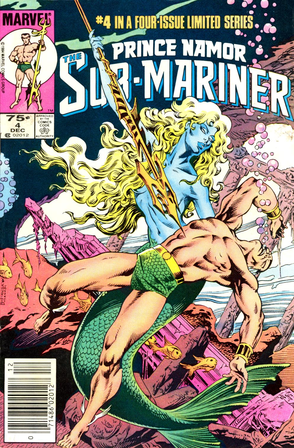 Read online Prince Namor, the Sub-Mariner comic -  Issue #4 - 1