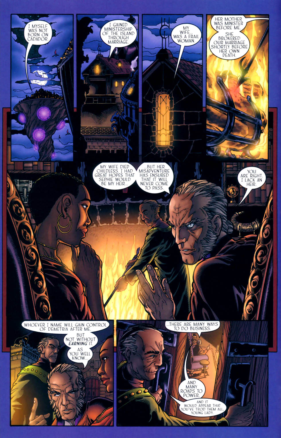 Read online Meridian comic -  Issue #7 - 17