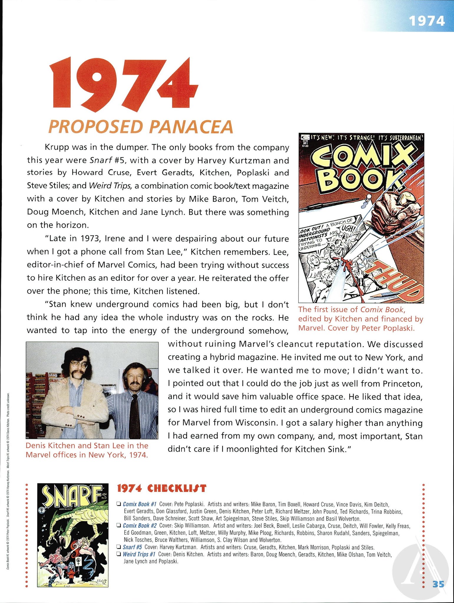 Read online Kitchen Sink Press: The First 25 Years comic -  Issue # TPB - 37
