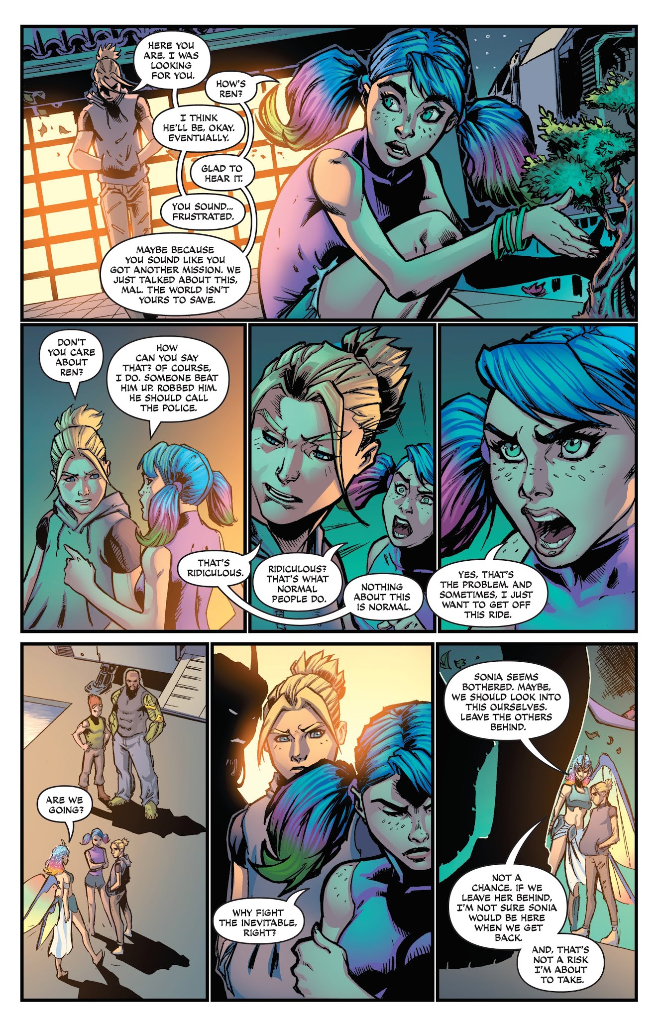 Read online Soulfire Vol. 7 comic -  Issue #2 - 14