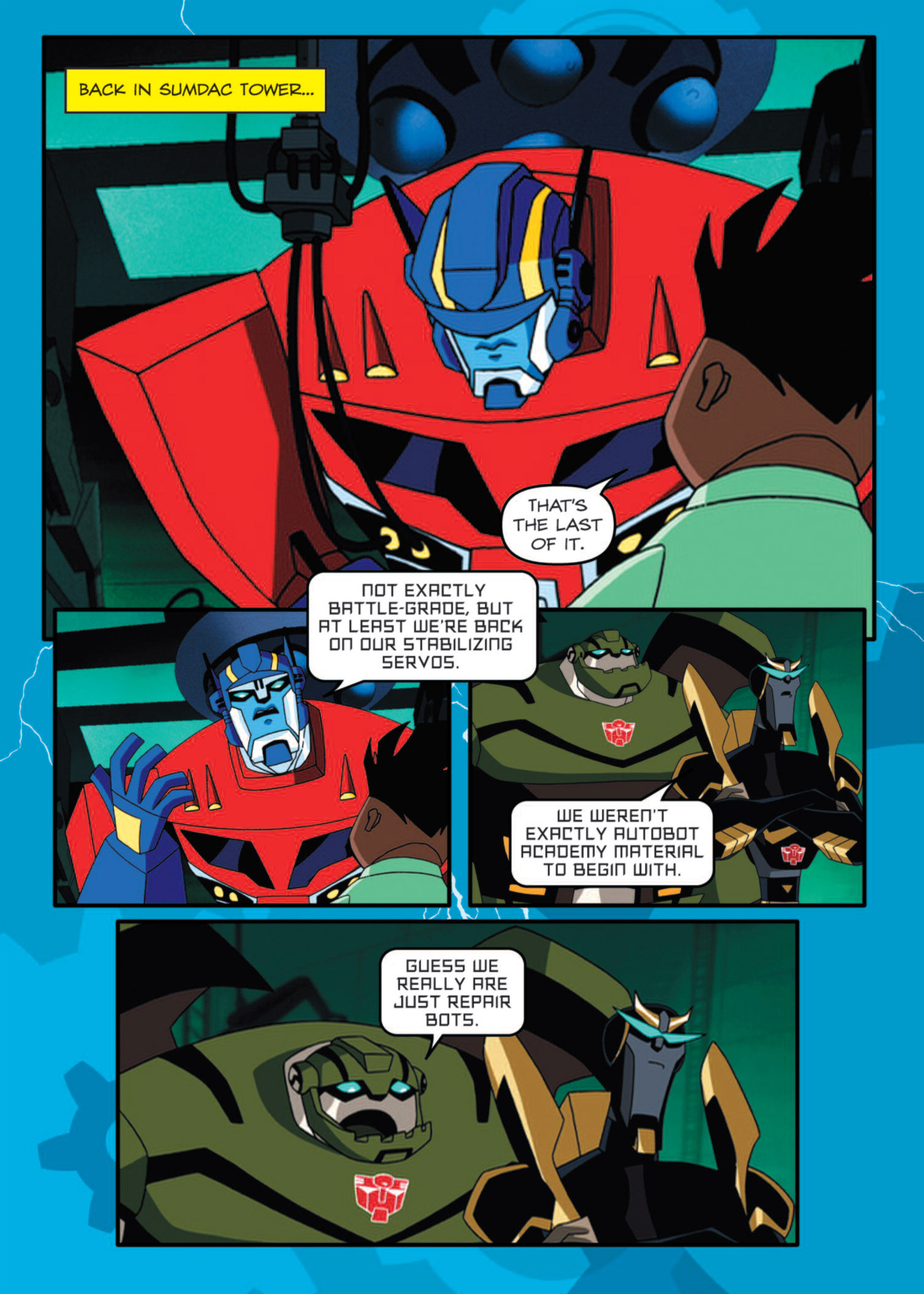 Read online Transformers Animated comic -  Issue #7 - 92