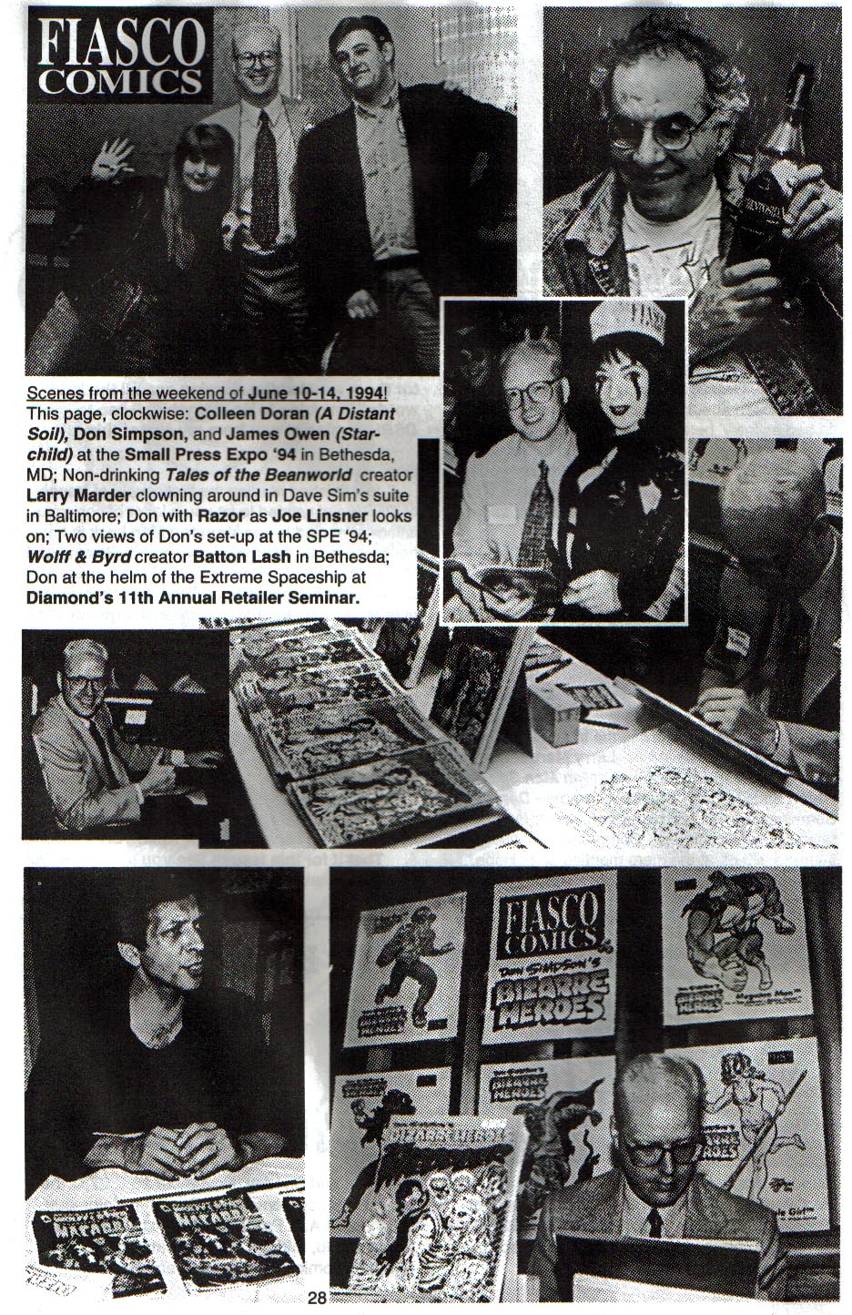 Read online Don Simpson's Bizarre Heroes comic -  Issue #4 - 29