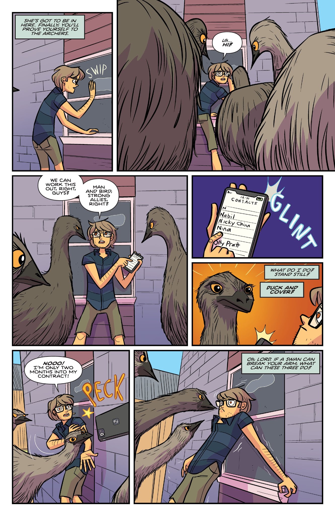 Read online Giant Days: Where Women Glow and Men Plunder comic -  Issue # Full - 35