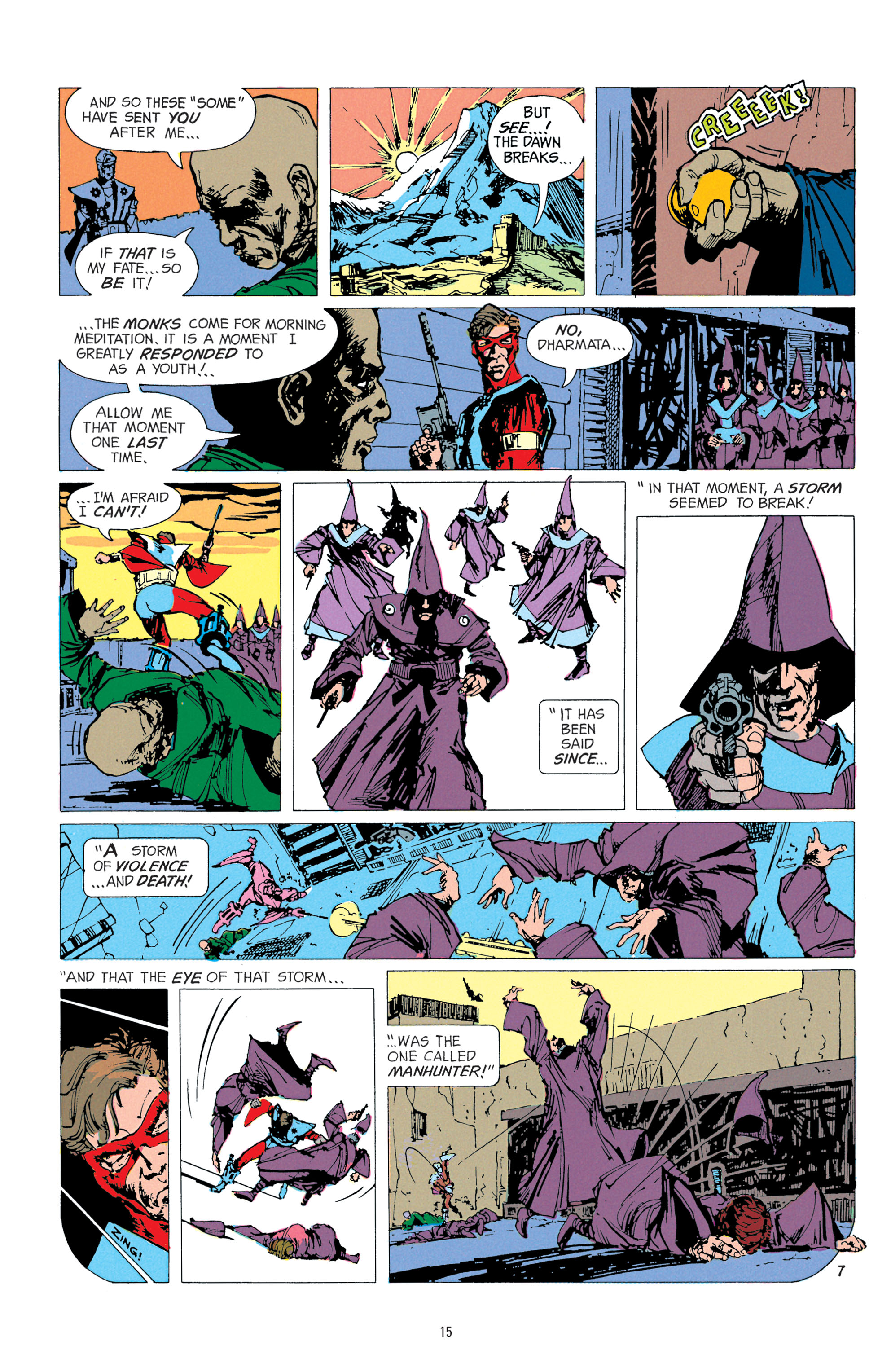Read online Manhunter by Archie Goodwin and Walter Simonson Deluxe Edition comic -  Issue # TPB - 15