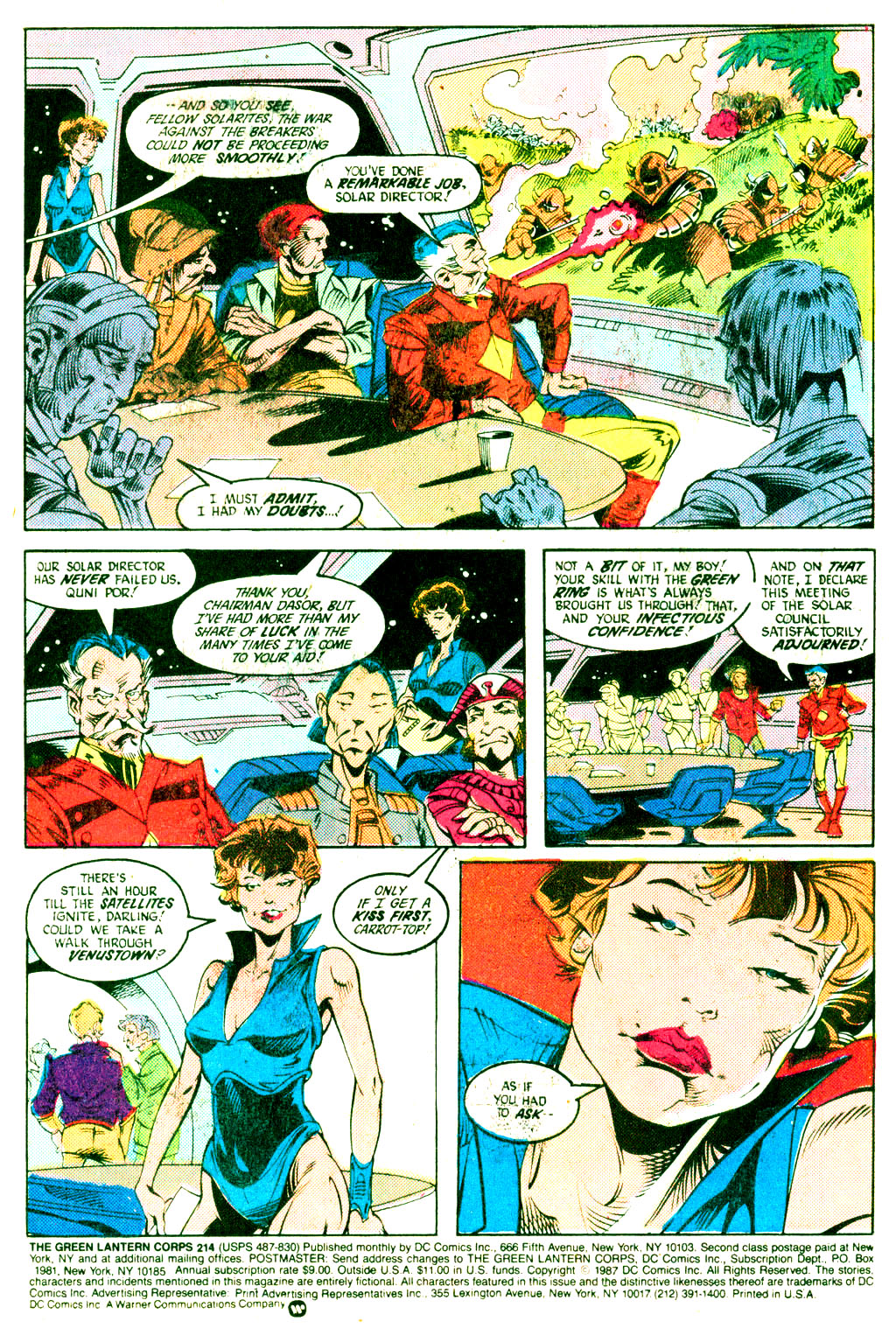 Read online Green Lantern (1960) comic -  Issue #214 - 2