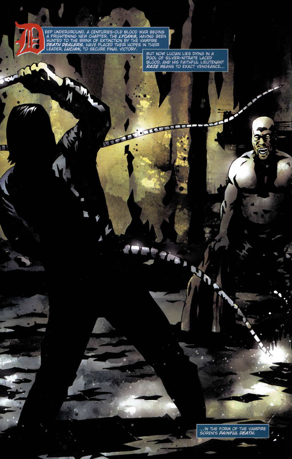 Read online Underworld: Red In Tooth And Claw comic -  Issue #1 - 3