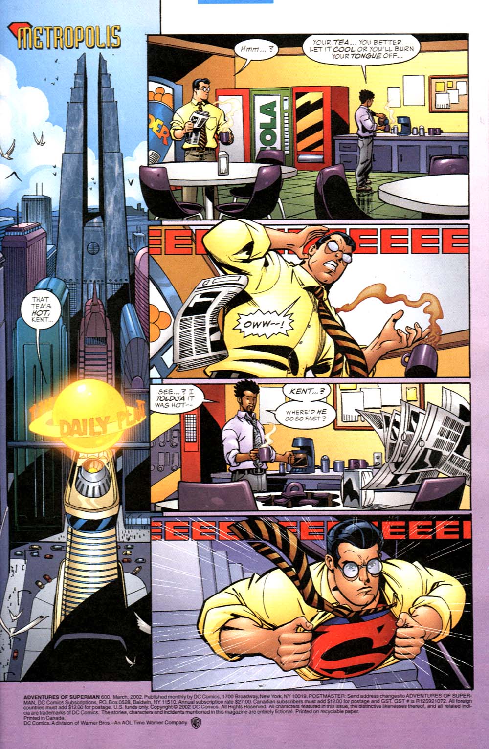 Read online Adventures of Superman (1987) comic -  Issue #600 - 2