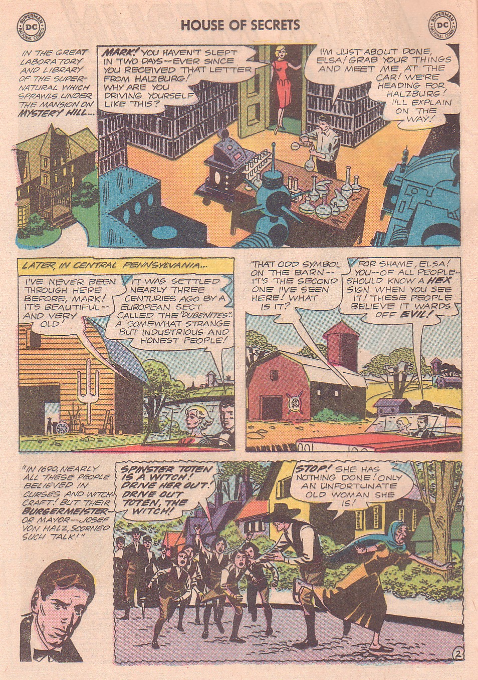 Read online House of Secrets (1956) comic -  Issue #64 - 4