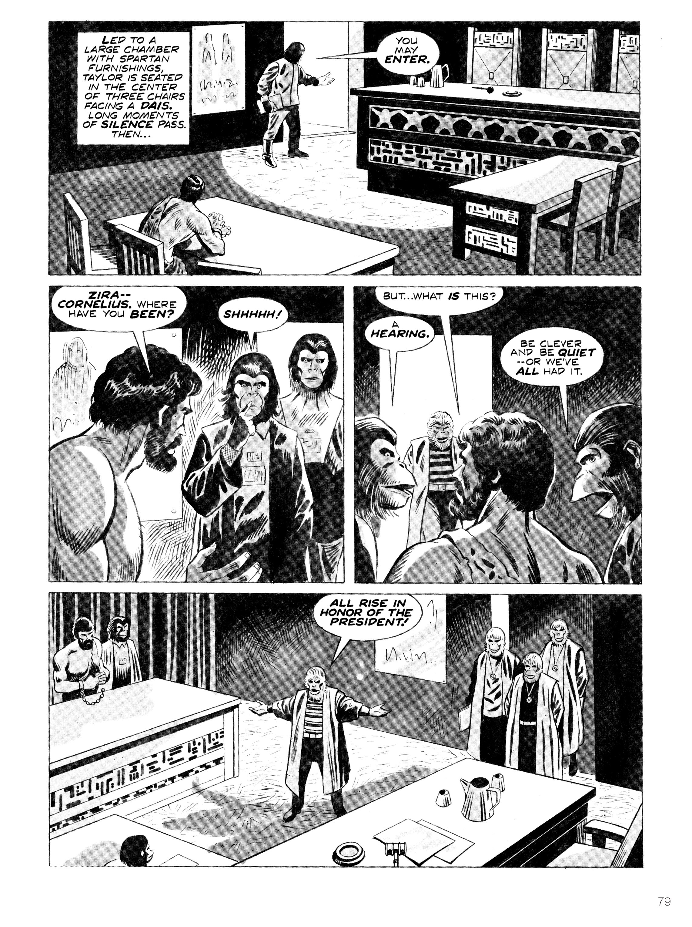 Read online Planet of the Apes: Archive comic -  Issue # TPB 2 (Part 1) - 76