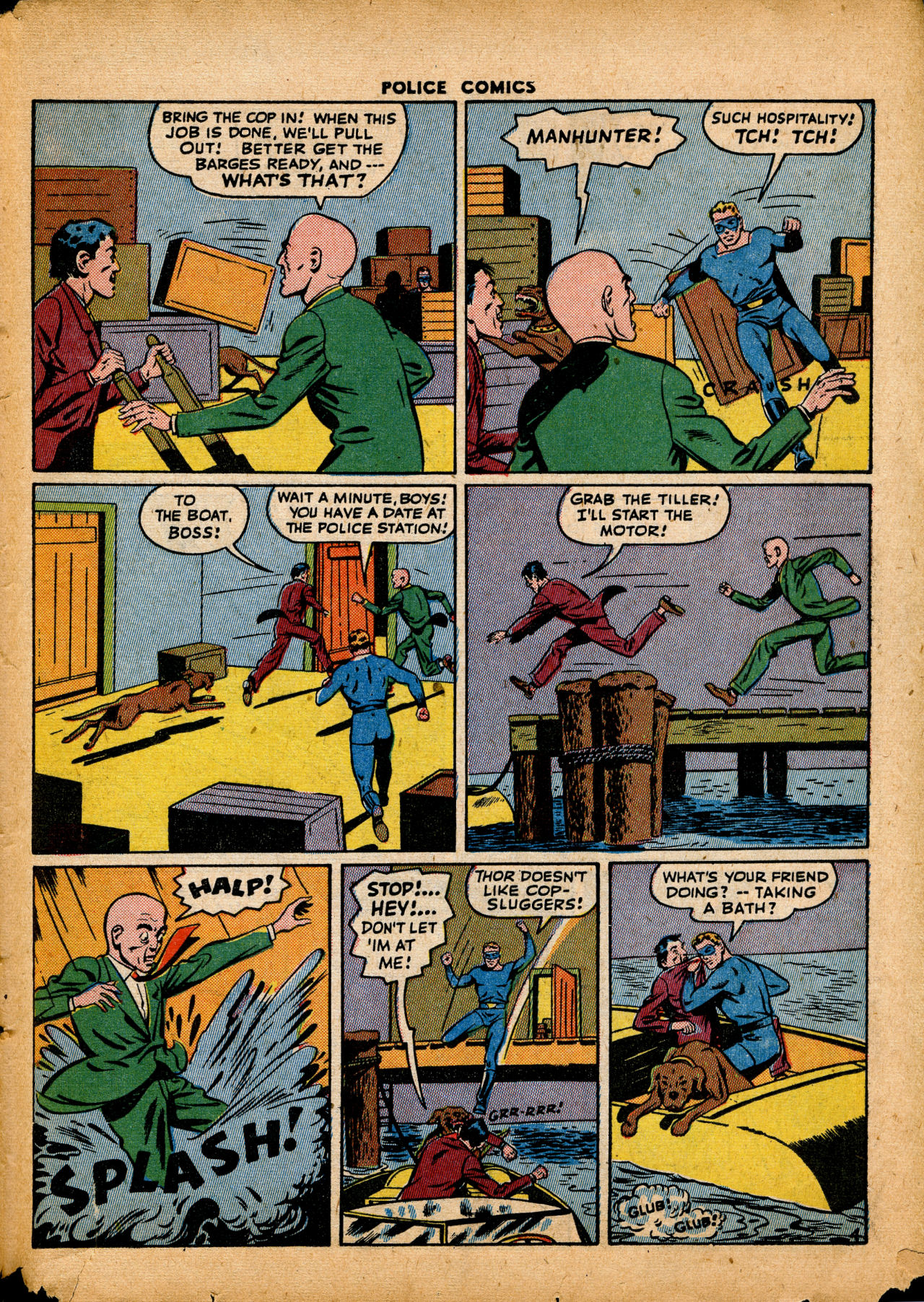 Read online Police Comics comic -  Issue #41 - 43