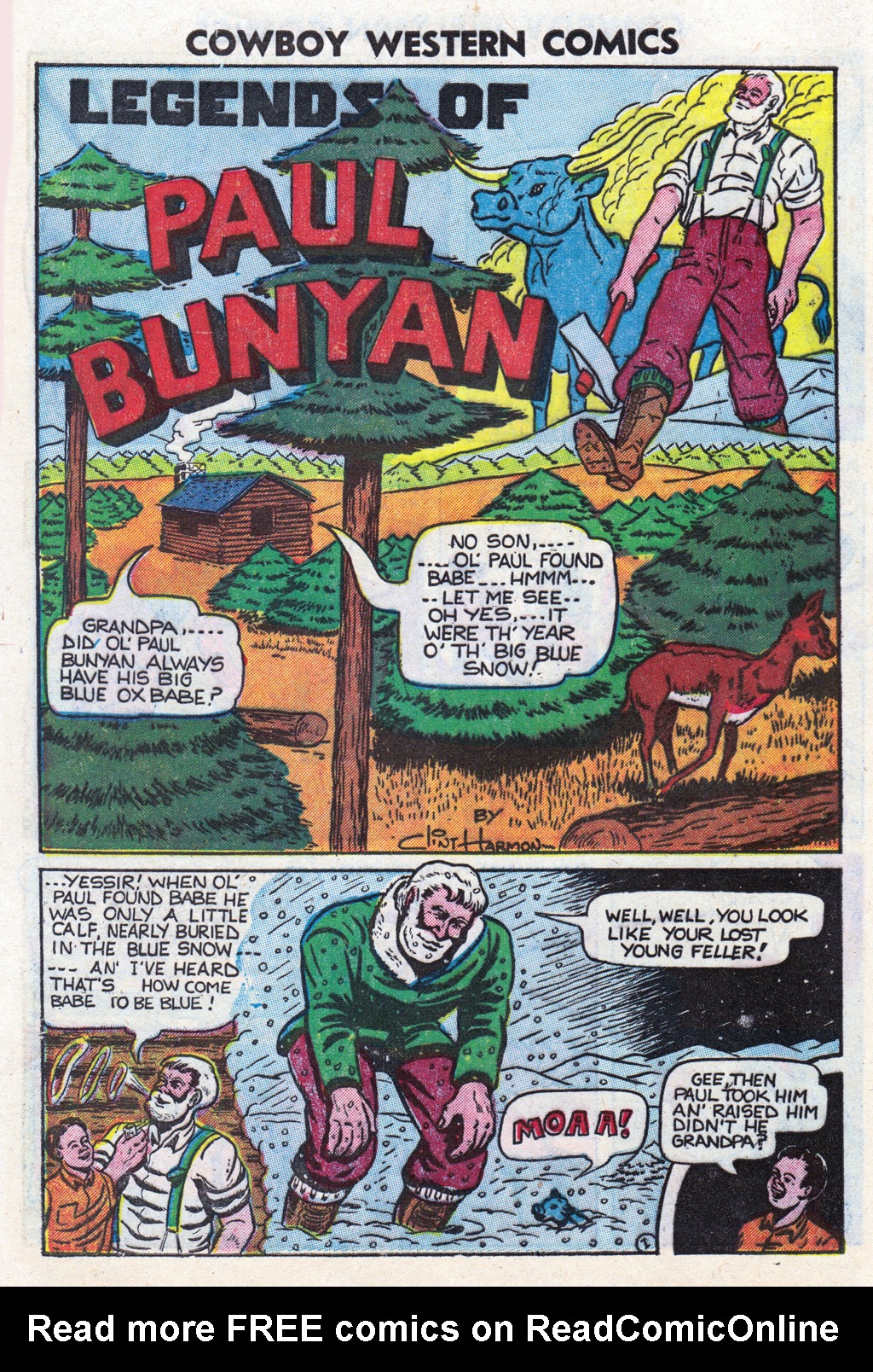 Read online Cowboy Western Comics (1948) comic -  Issue #36 - 8
