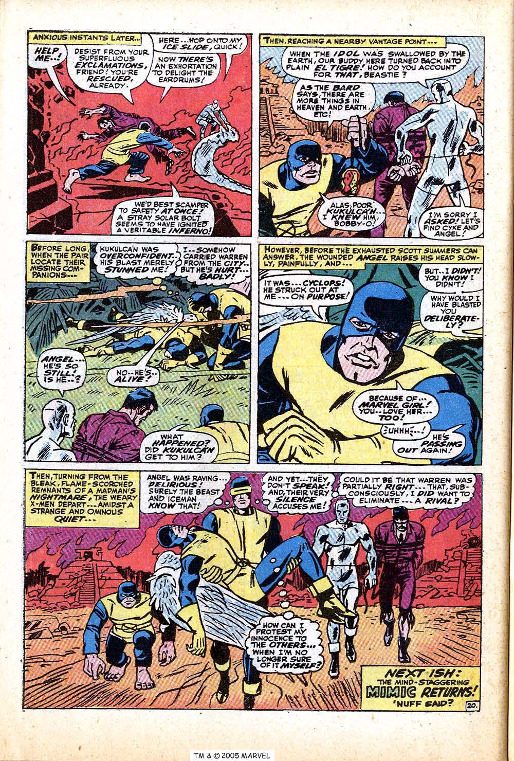 Read online Uncanny X-Men (1963) comic -  Issue #74 - 30
