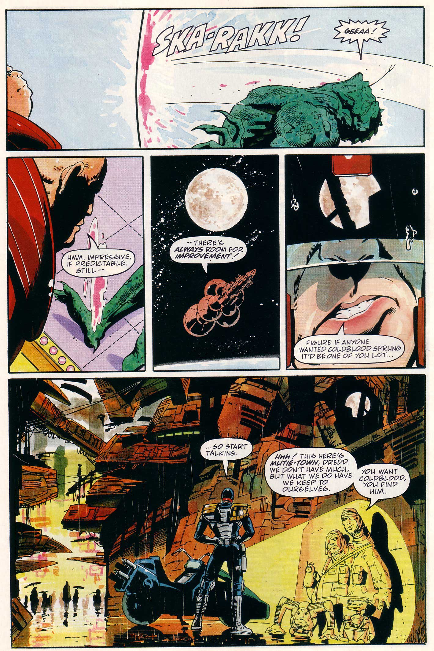 Read online Judge Dredd Lawman of the Future comic -  Issue #11 - 10
