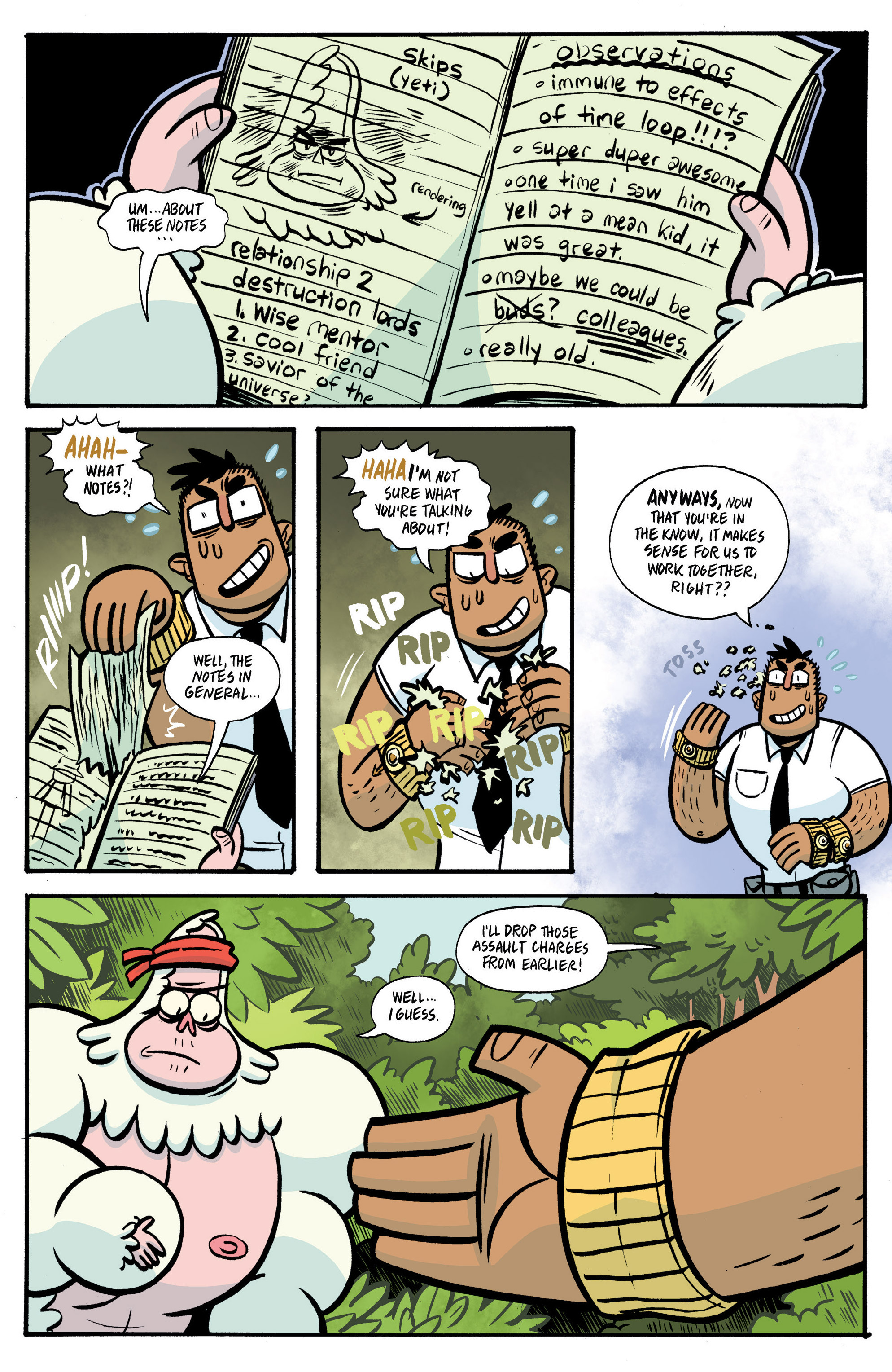 Read online Regular Show: Skips comic -  Issue #3 - 21