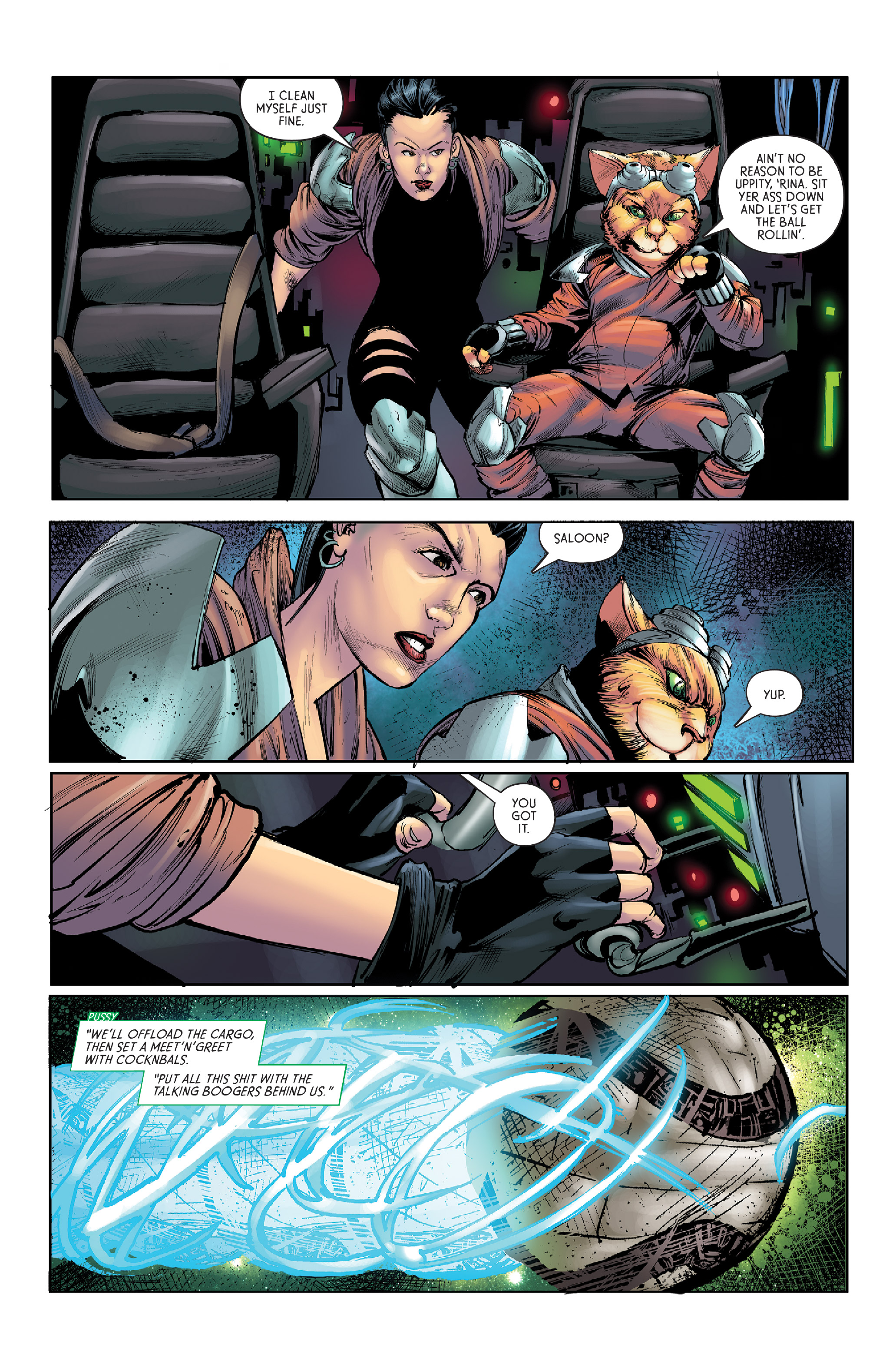 Read online Space Pussycat comic -  Issue #2 - 7