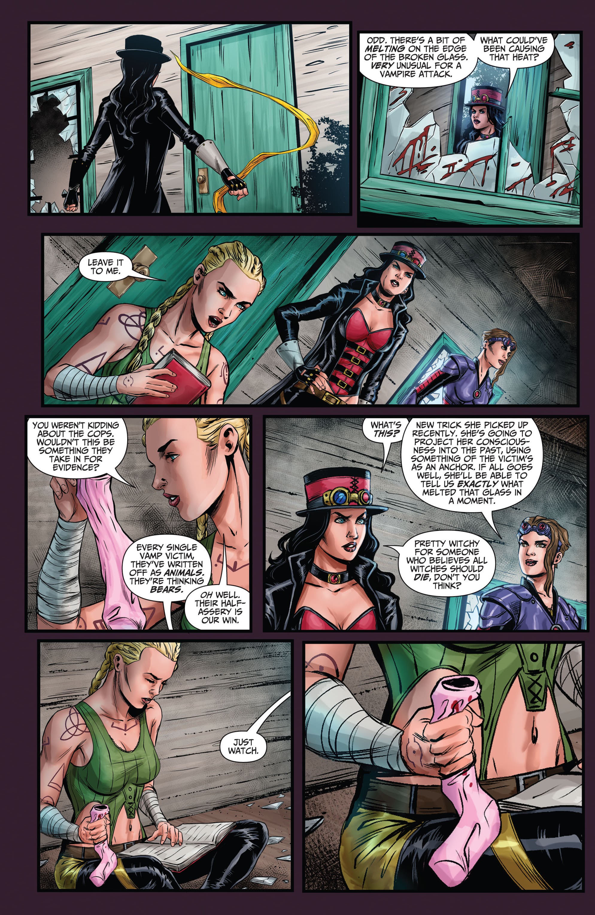 Read online Van Helsing Annual: Hour of the Witch comic -  Issue # Full - 36