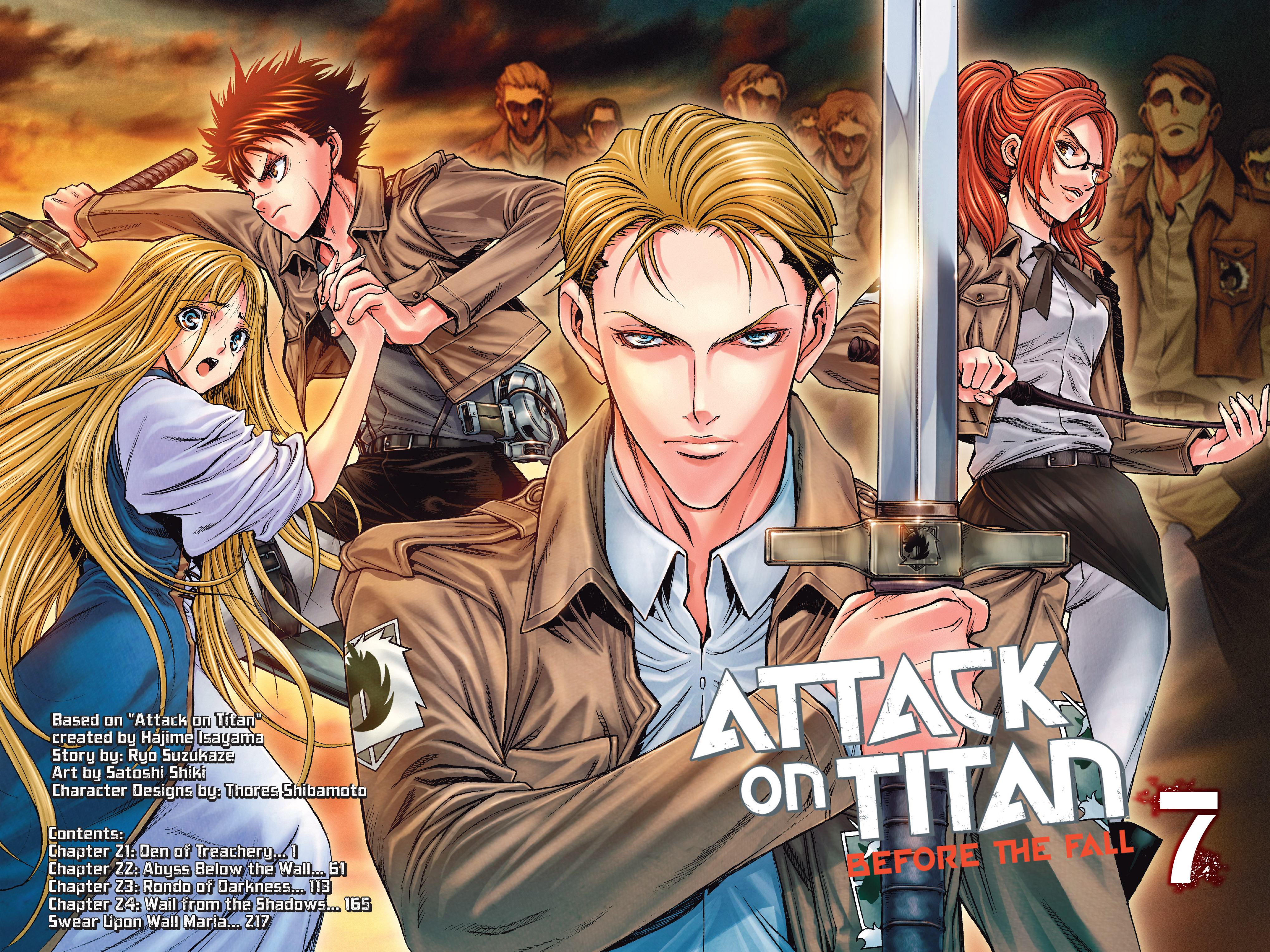 Read online Attack on Titan: Before the Fall comic -  Issue #7 - 4