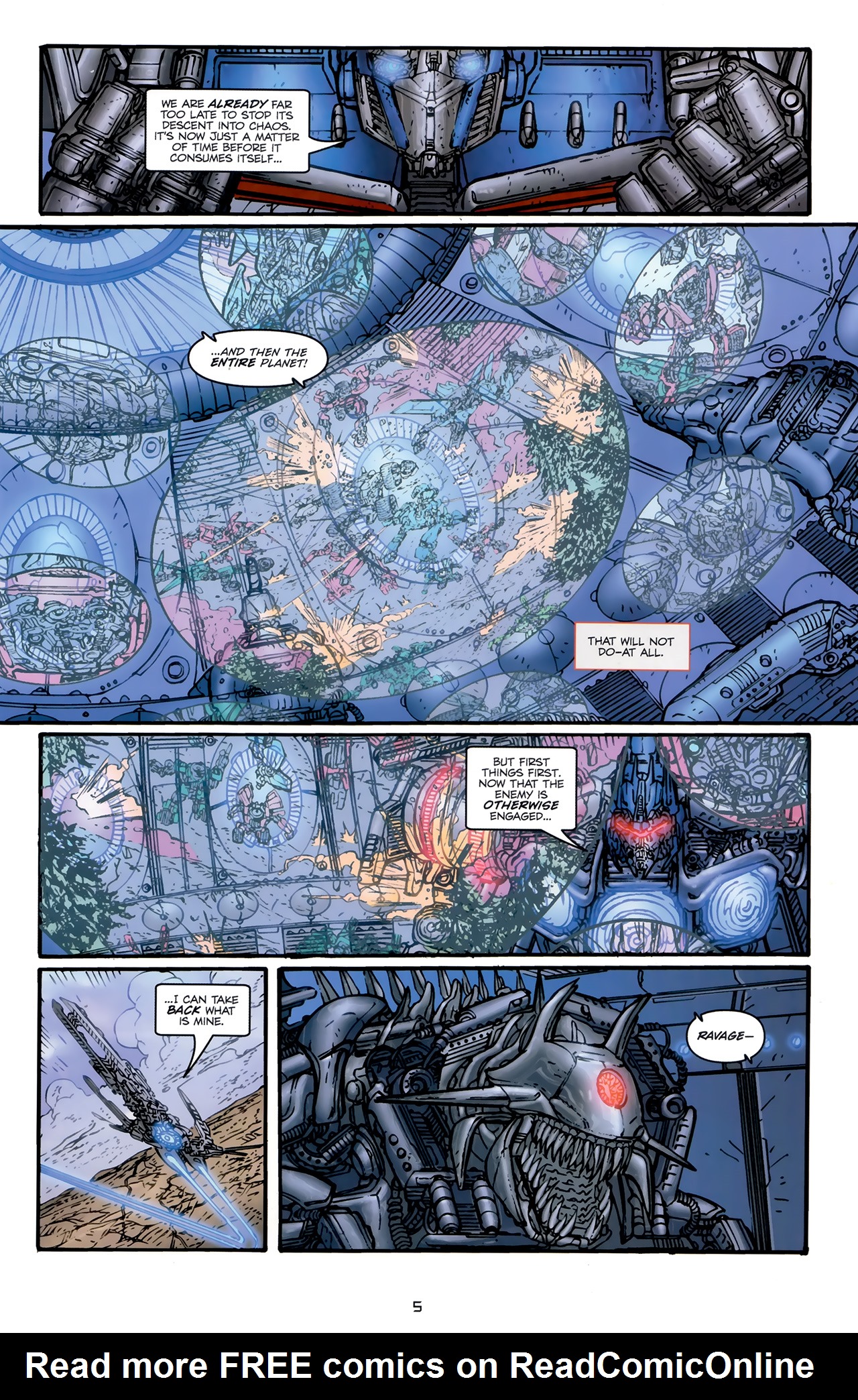 Read online Transformers: Nefarious comic -  Issue #6 - 7